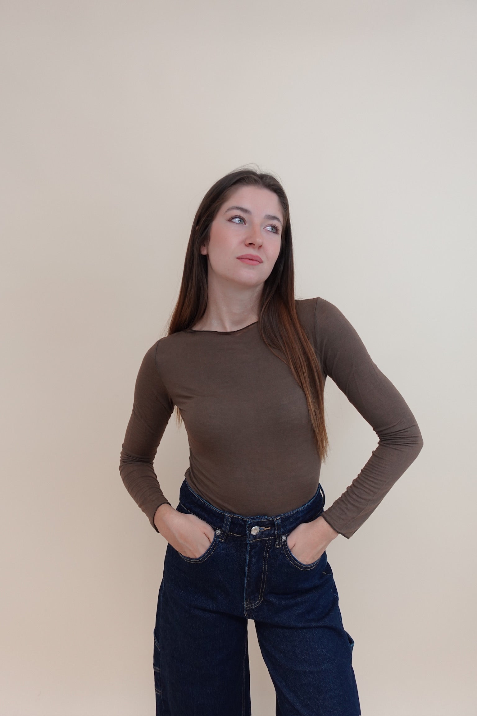 Maglia Everyday Marrone