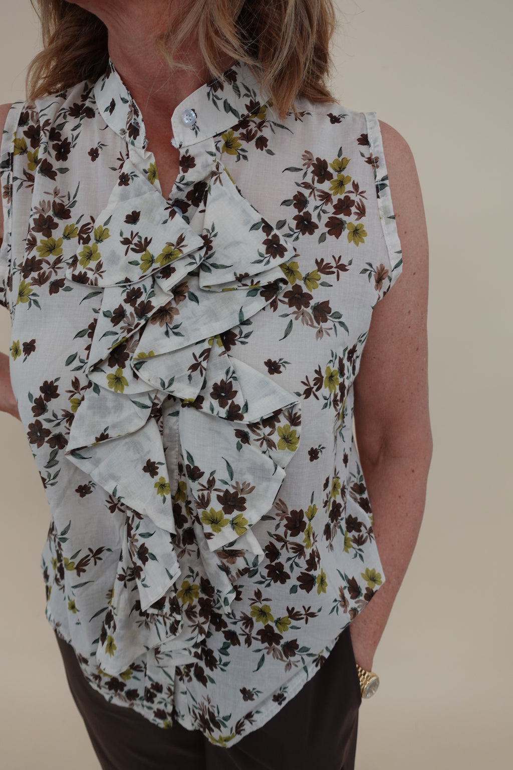 Camicia Luciana Marrone
