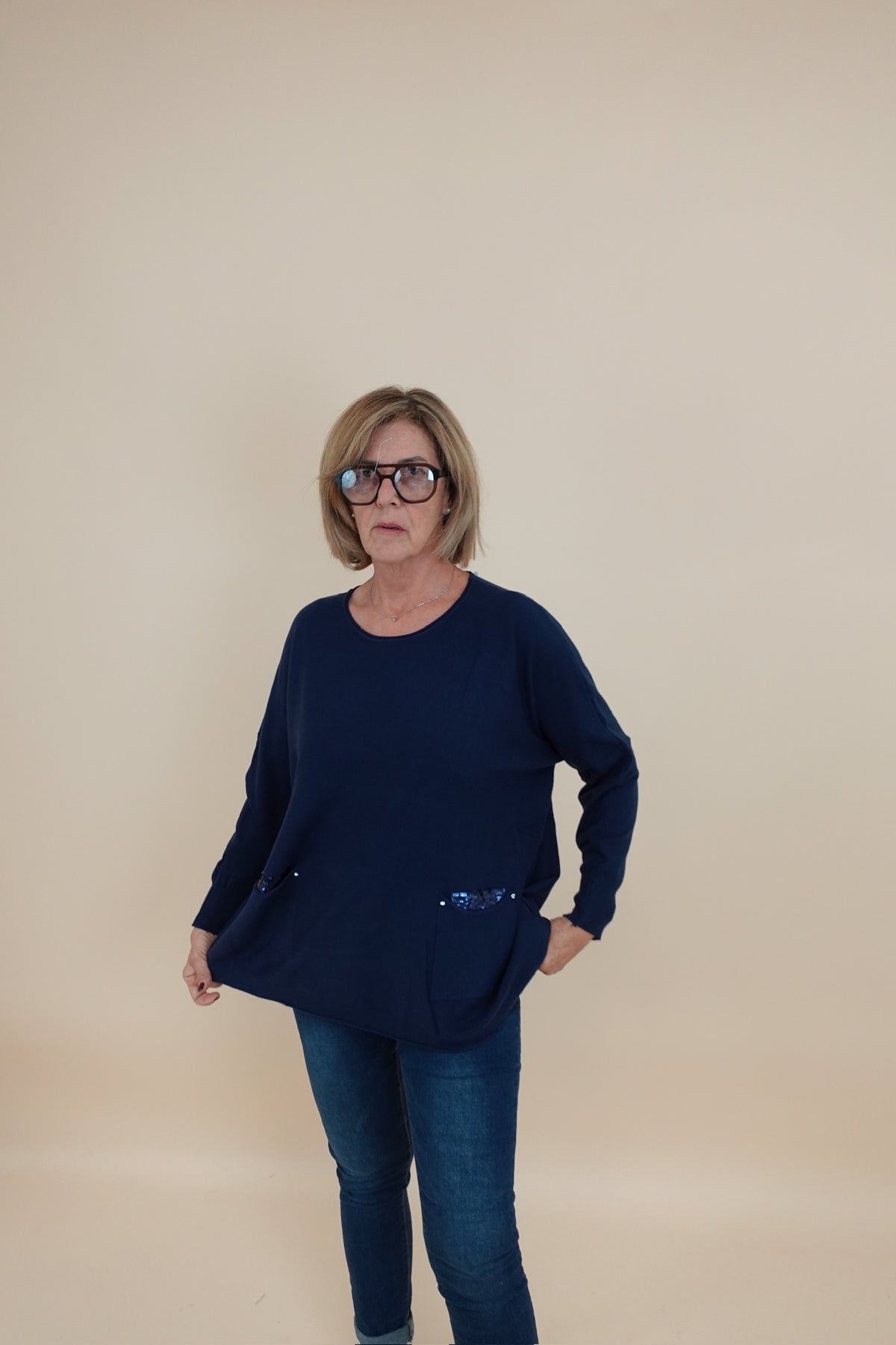 Maglia Antonietta Blu
