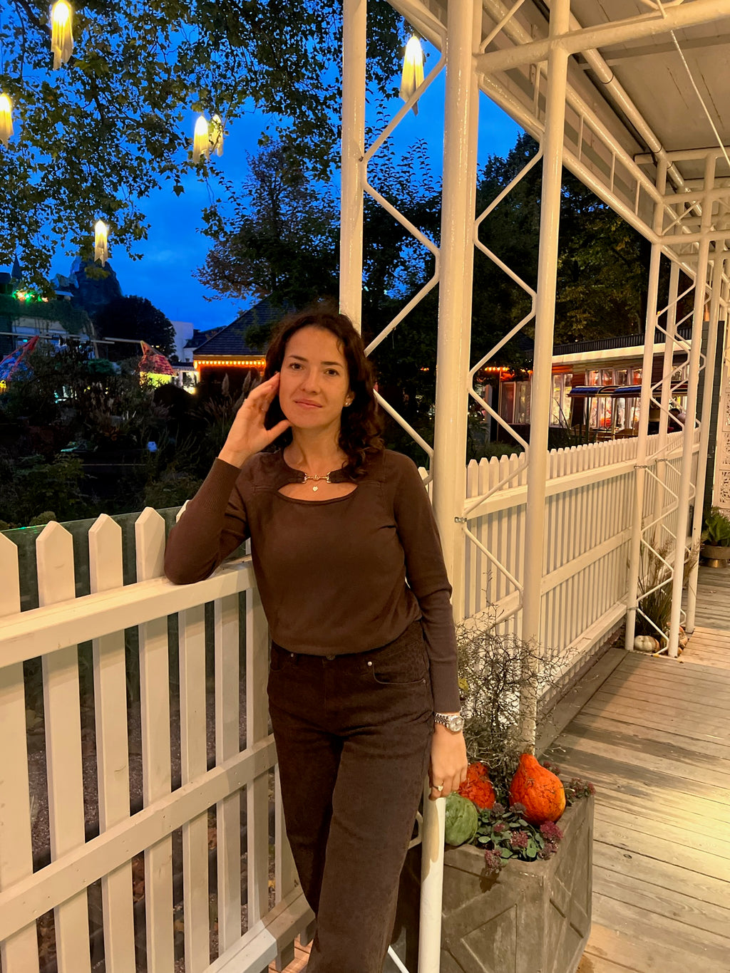 Maglioncino Park Marrone