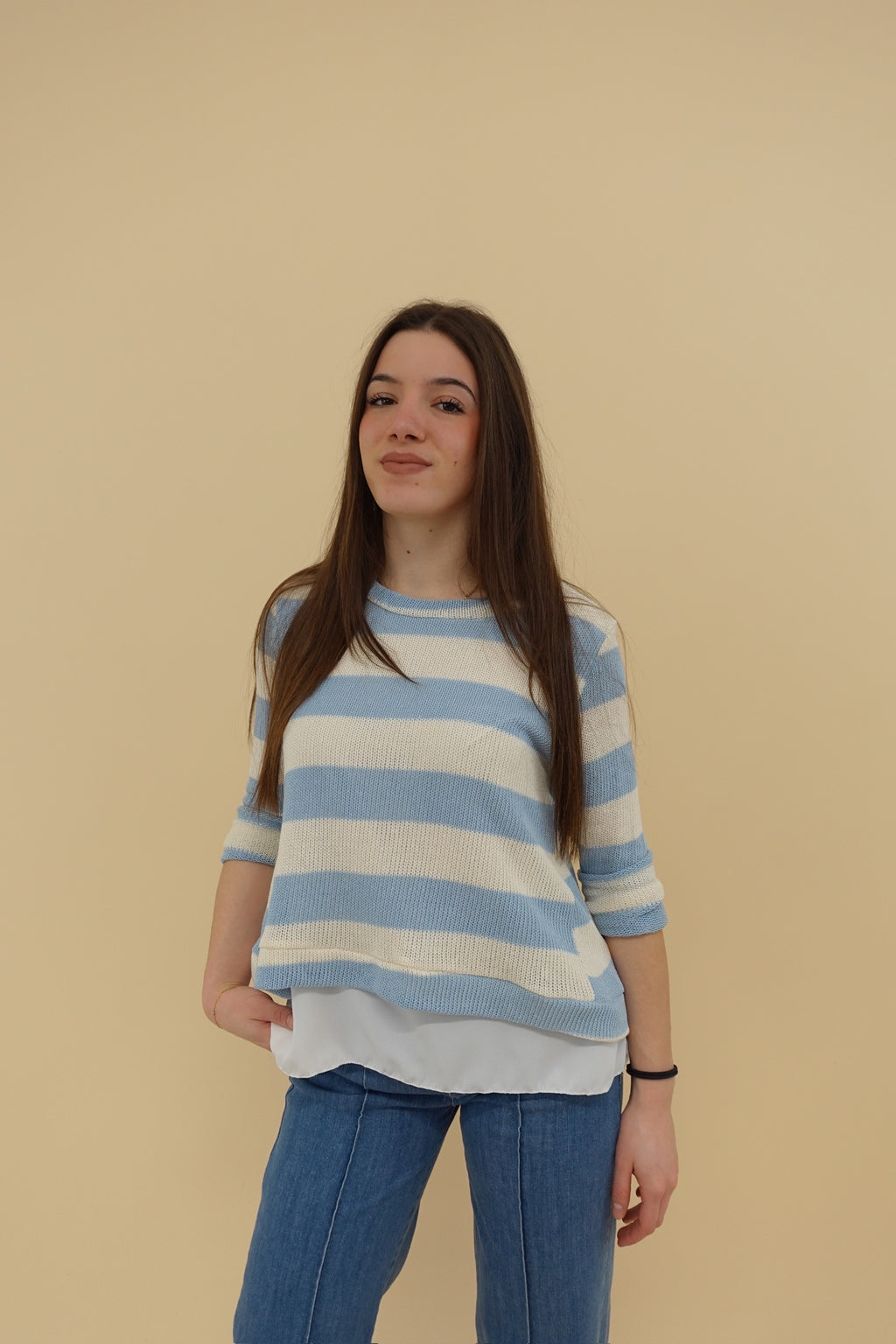 Maglia Marilena Azzurro