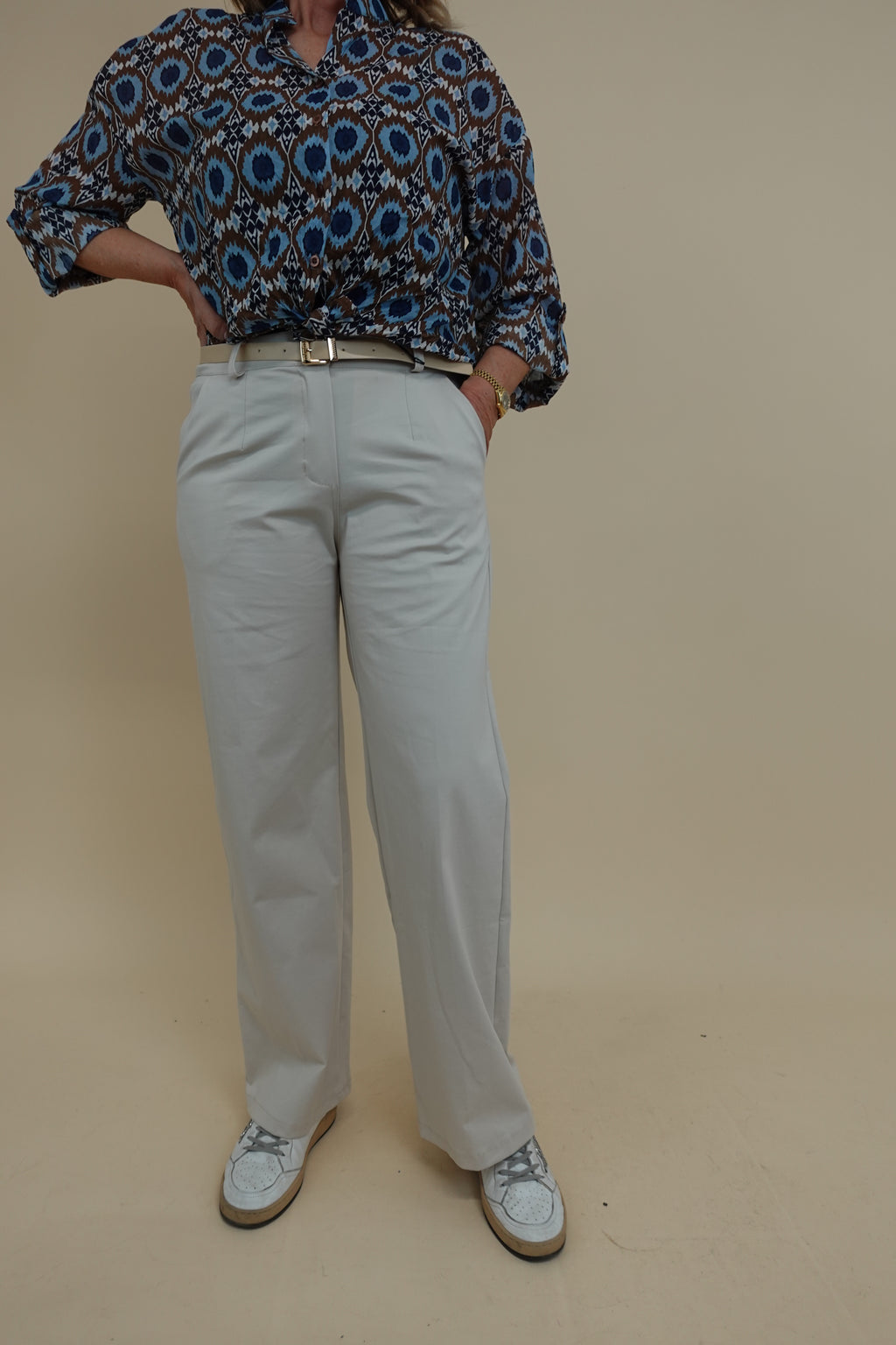 Pantalone Style Beige
