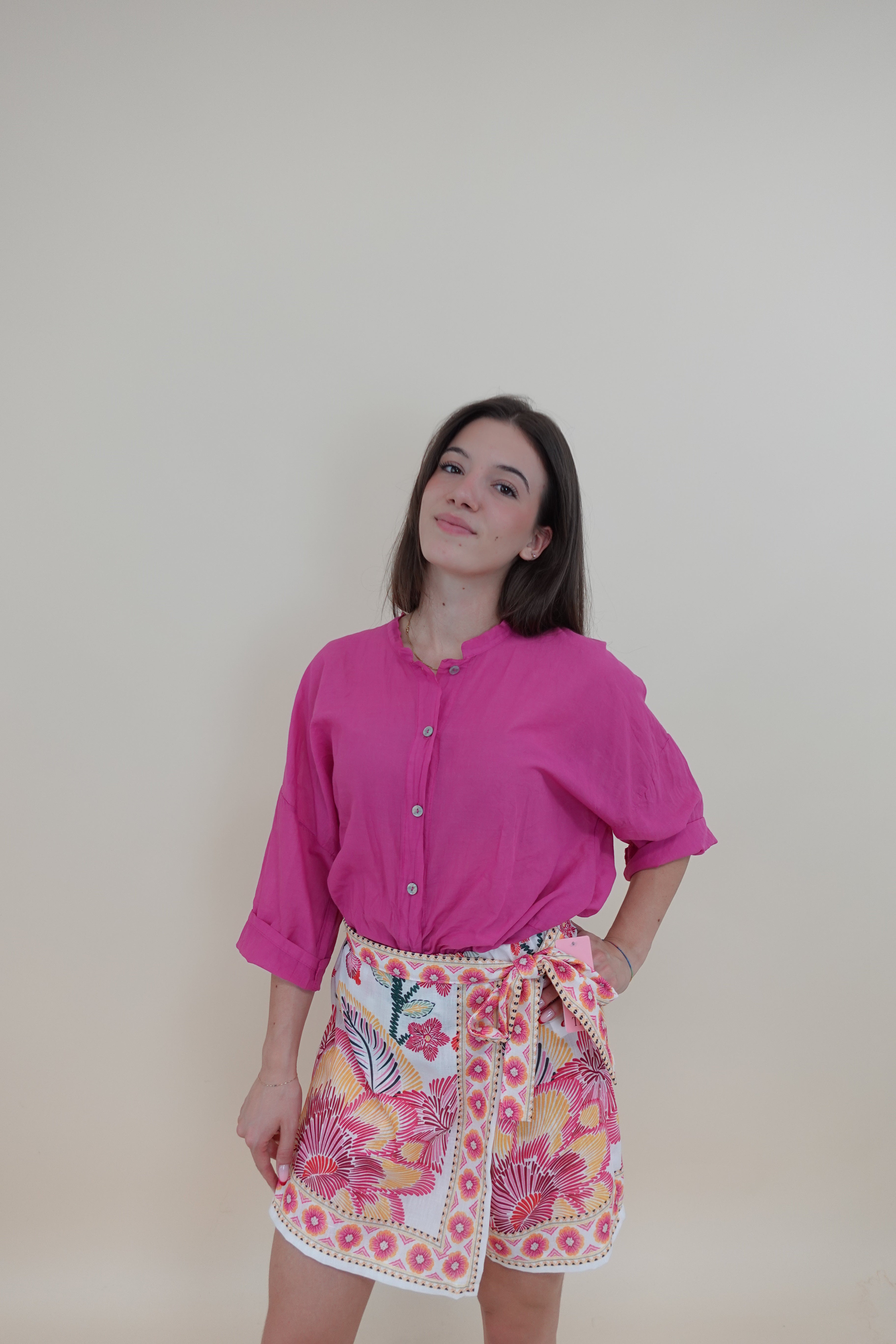 Camicia Formentera Fucsia