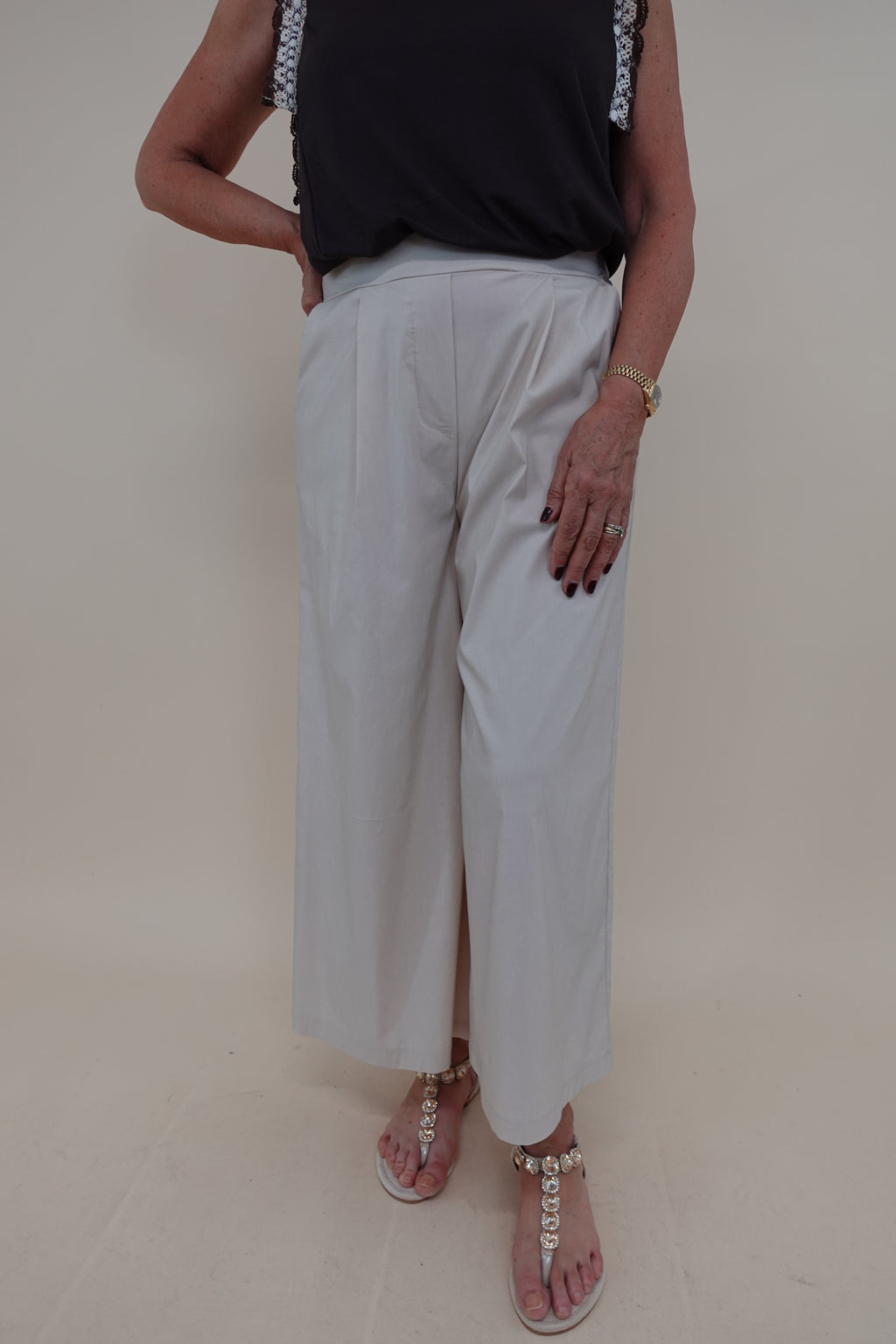Pantalone Adriana Beige