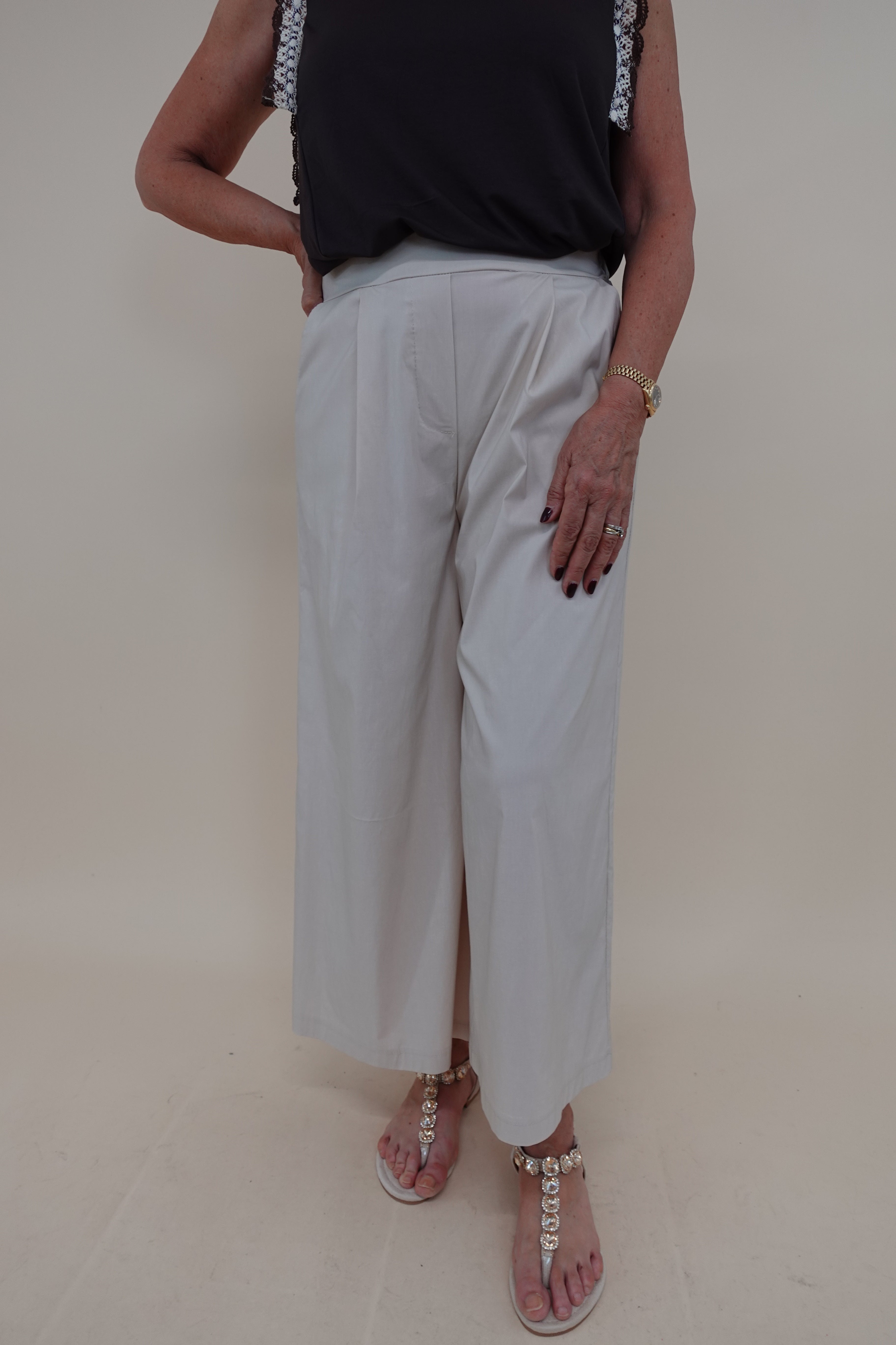 Pantalone Adriana Beige