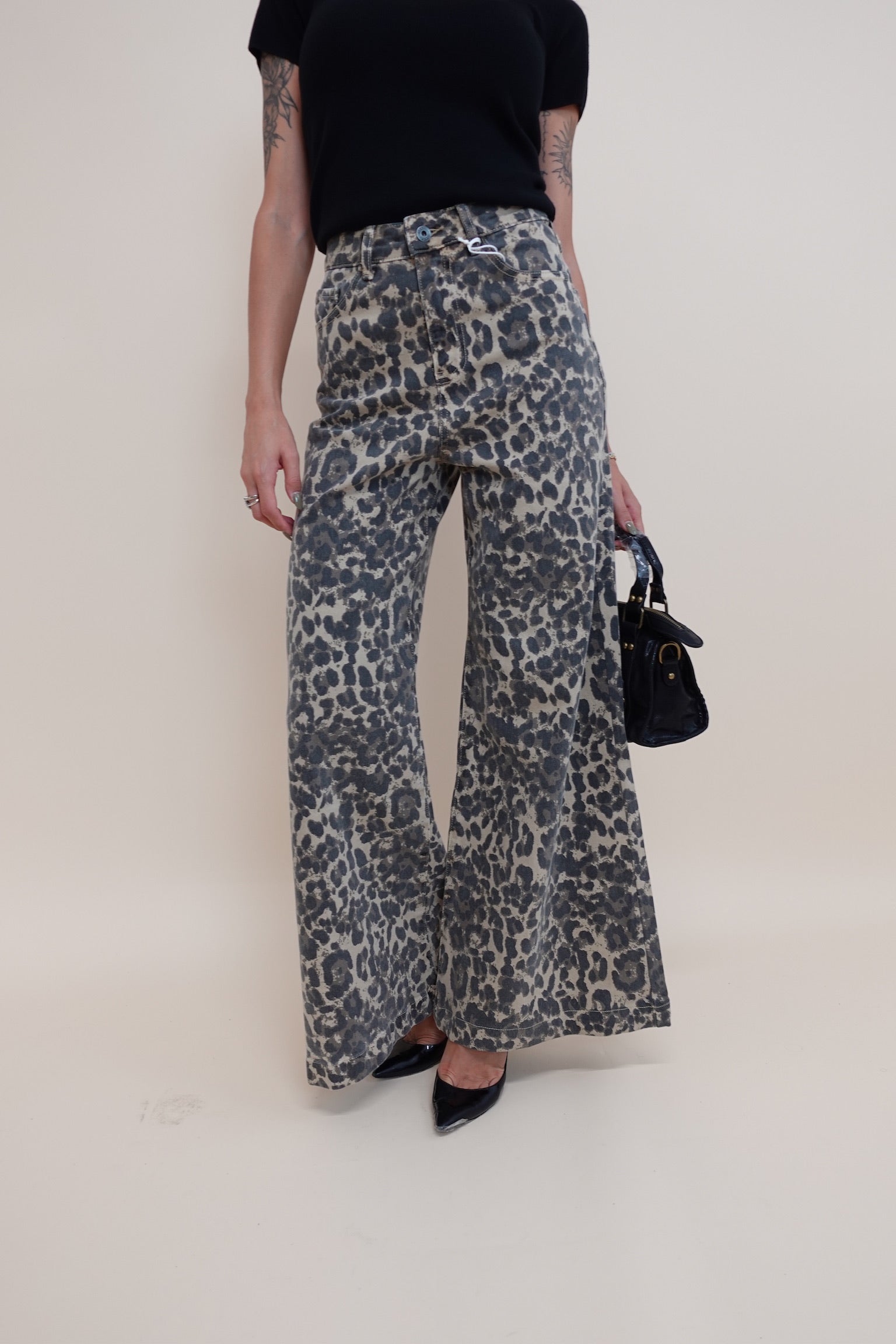 Jeans Leopardato