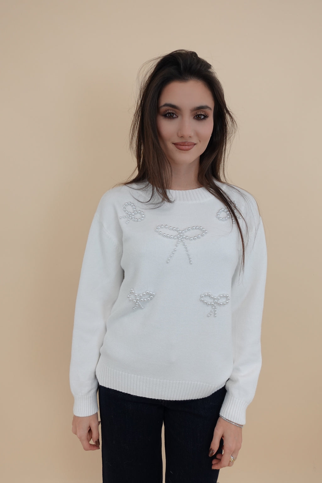 Maglione Grazia Bianco