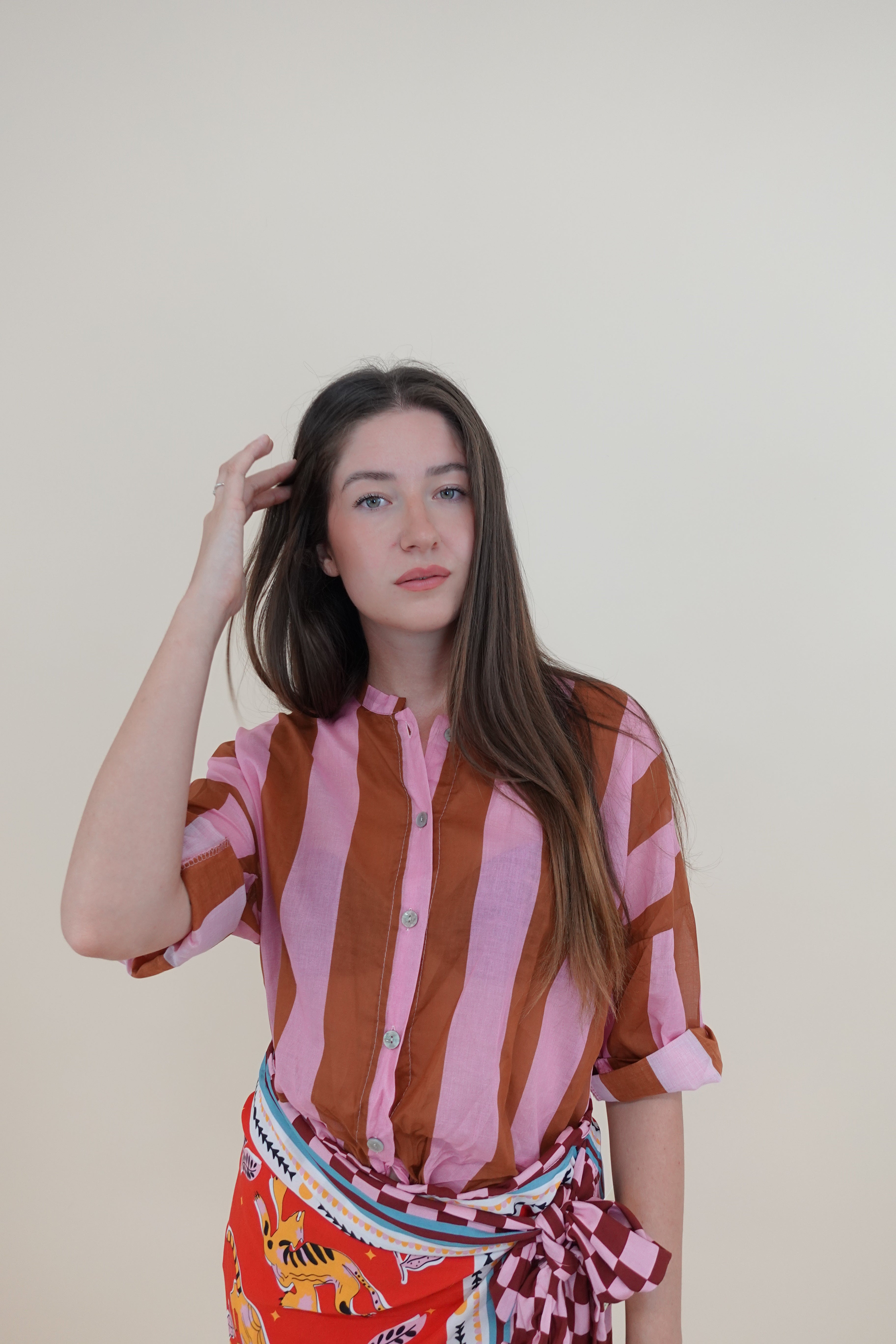 Camicia San Teodoro Rosa