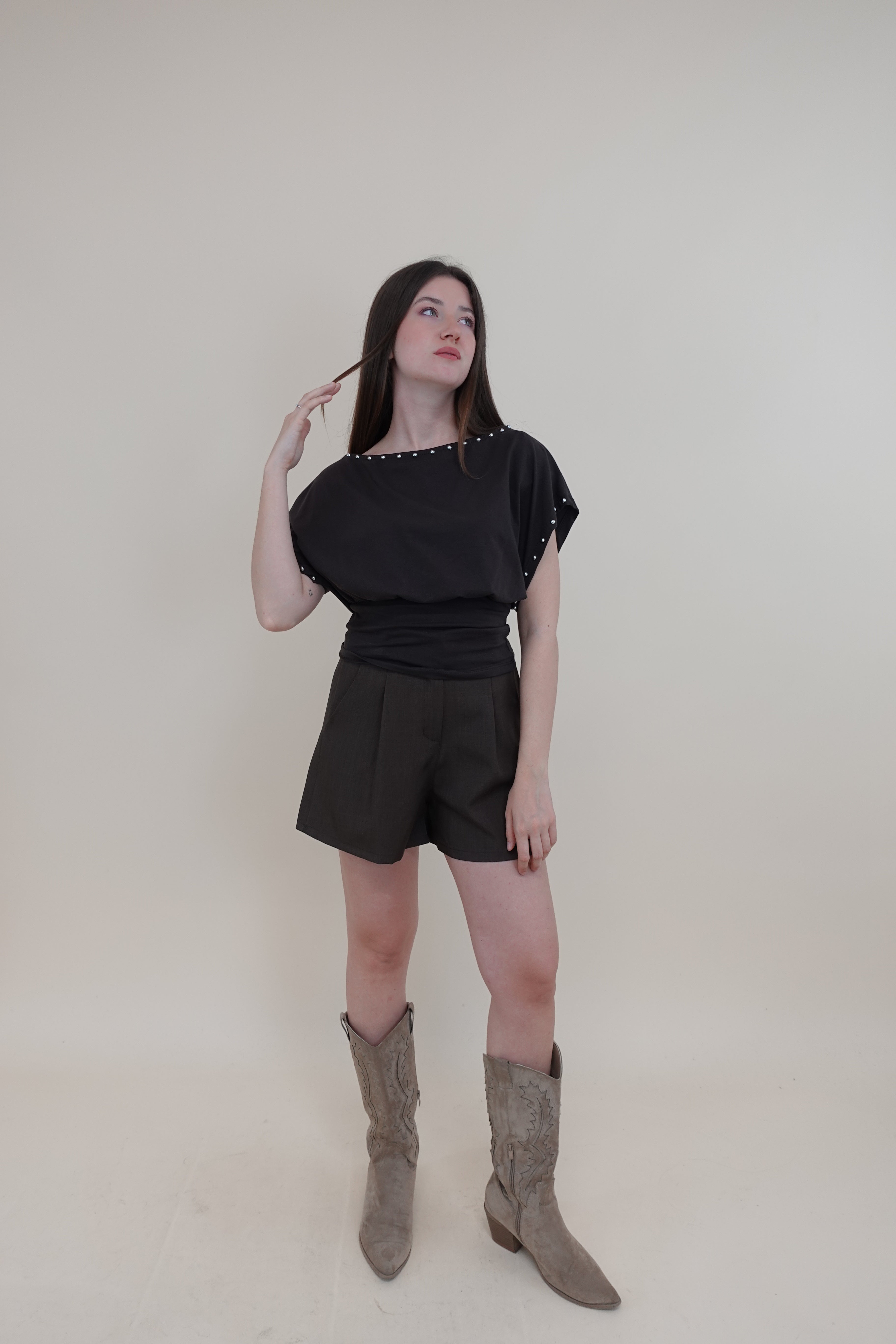 Shorts Ale Marrone