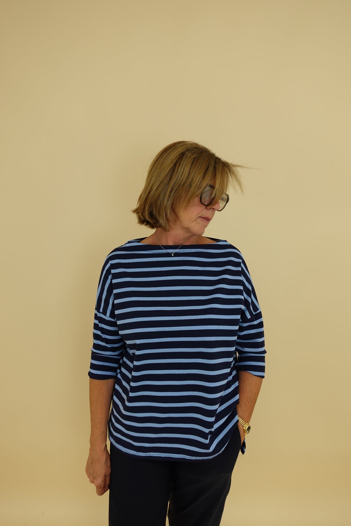 Maglia Line Over Blu