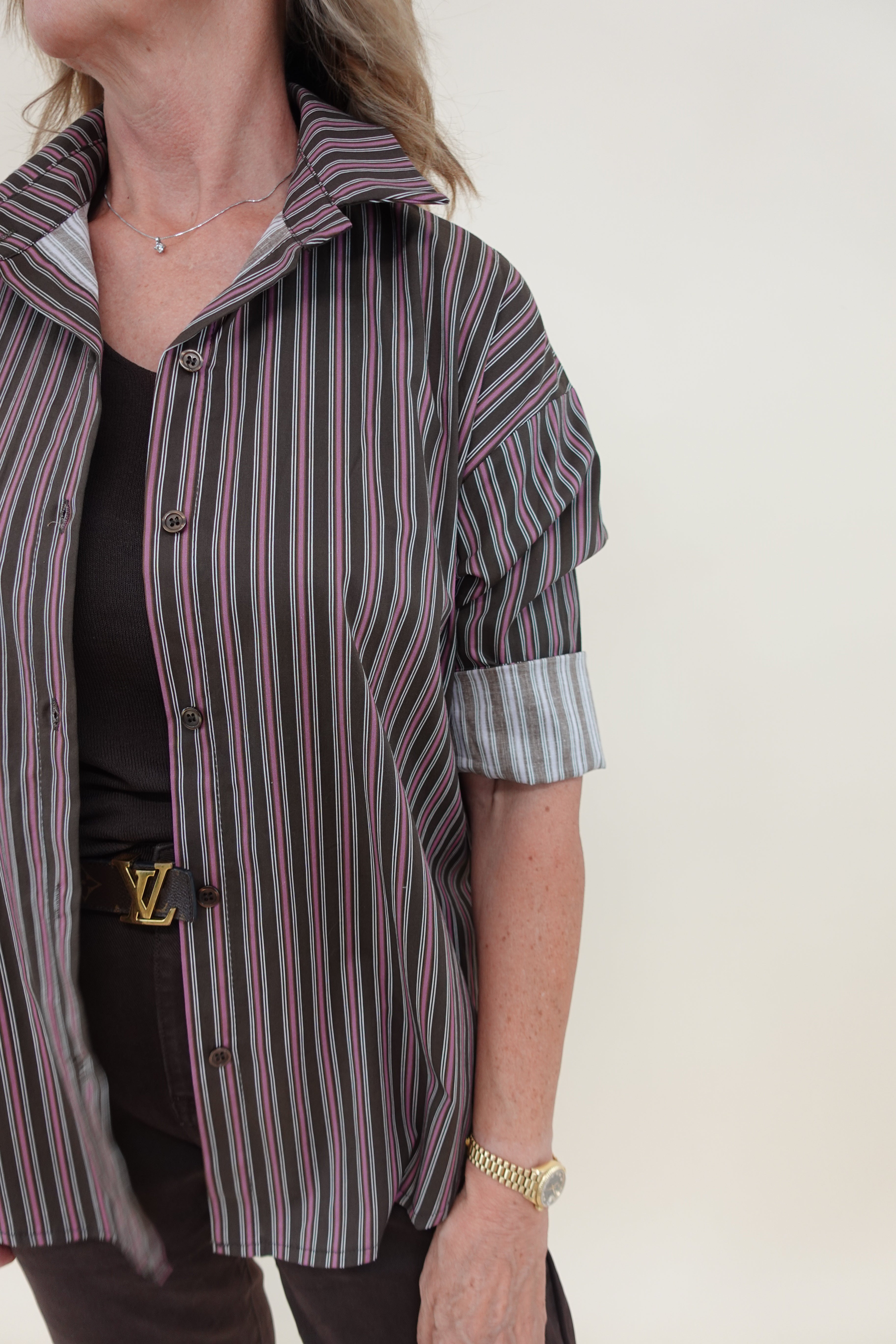 Camicia Barbara marrone