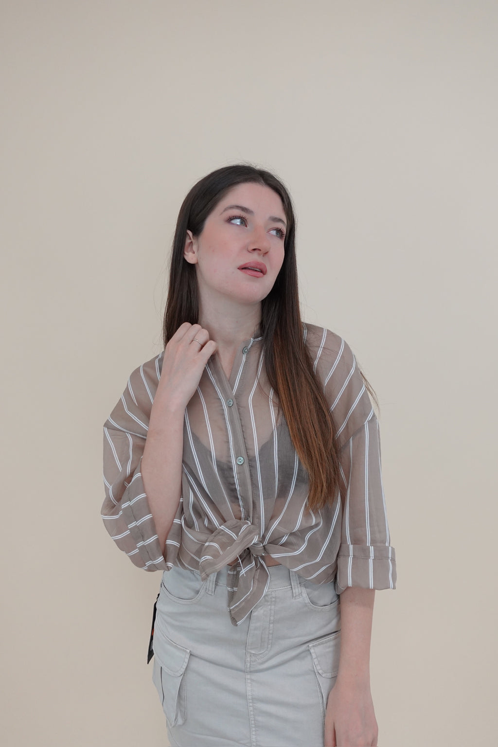 Camicia Vittoria Beige