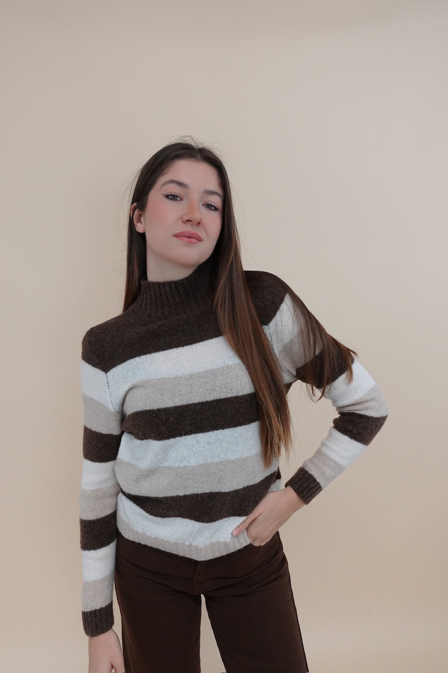 Lupetto Elisa Marrone