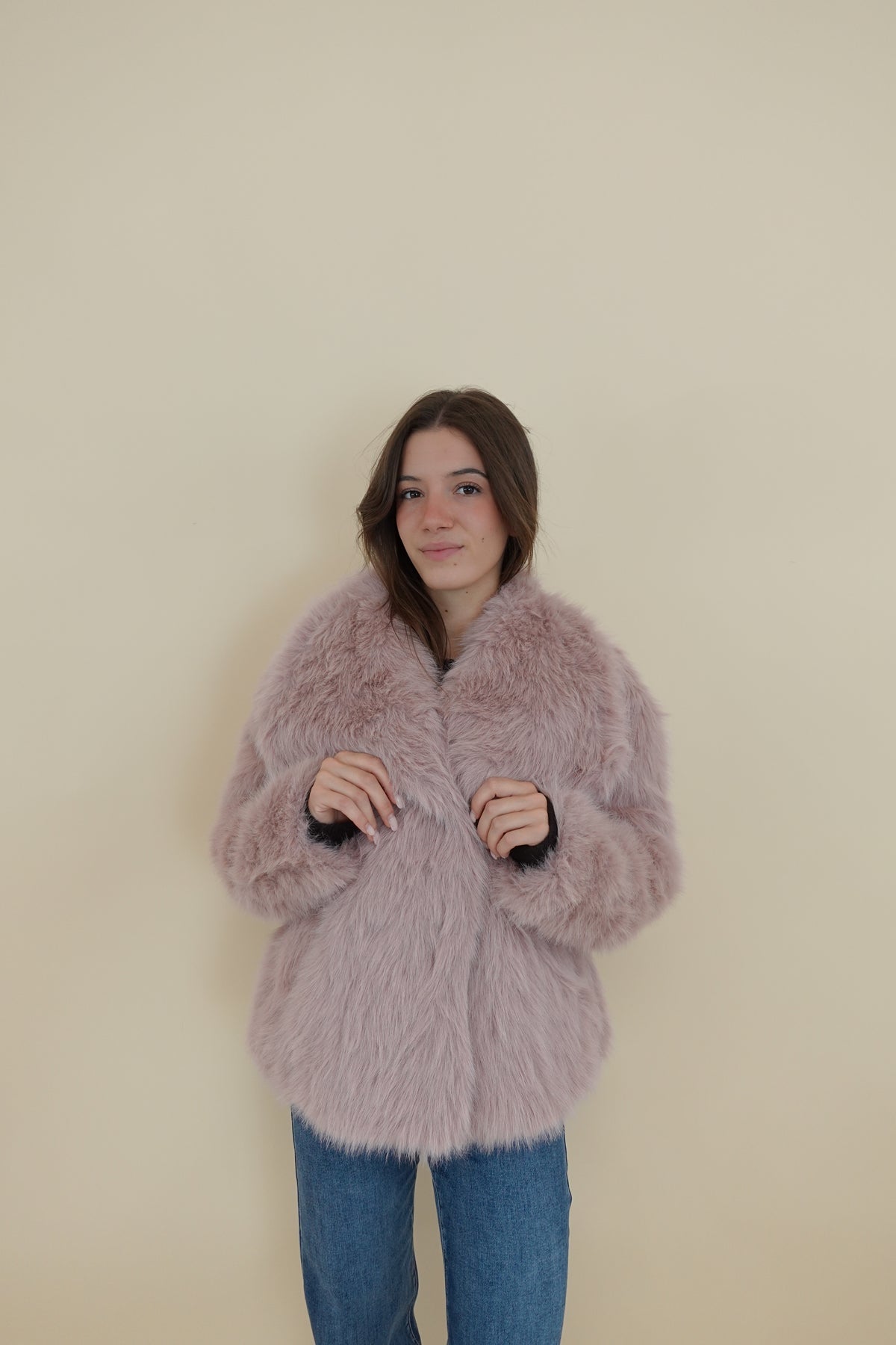 Ecopelliccia Pink