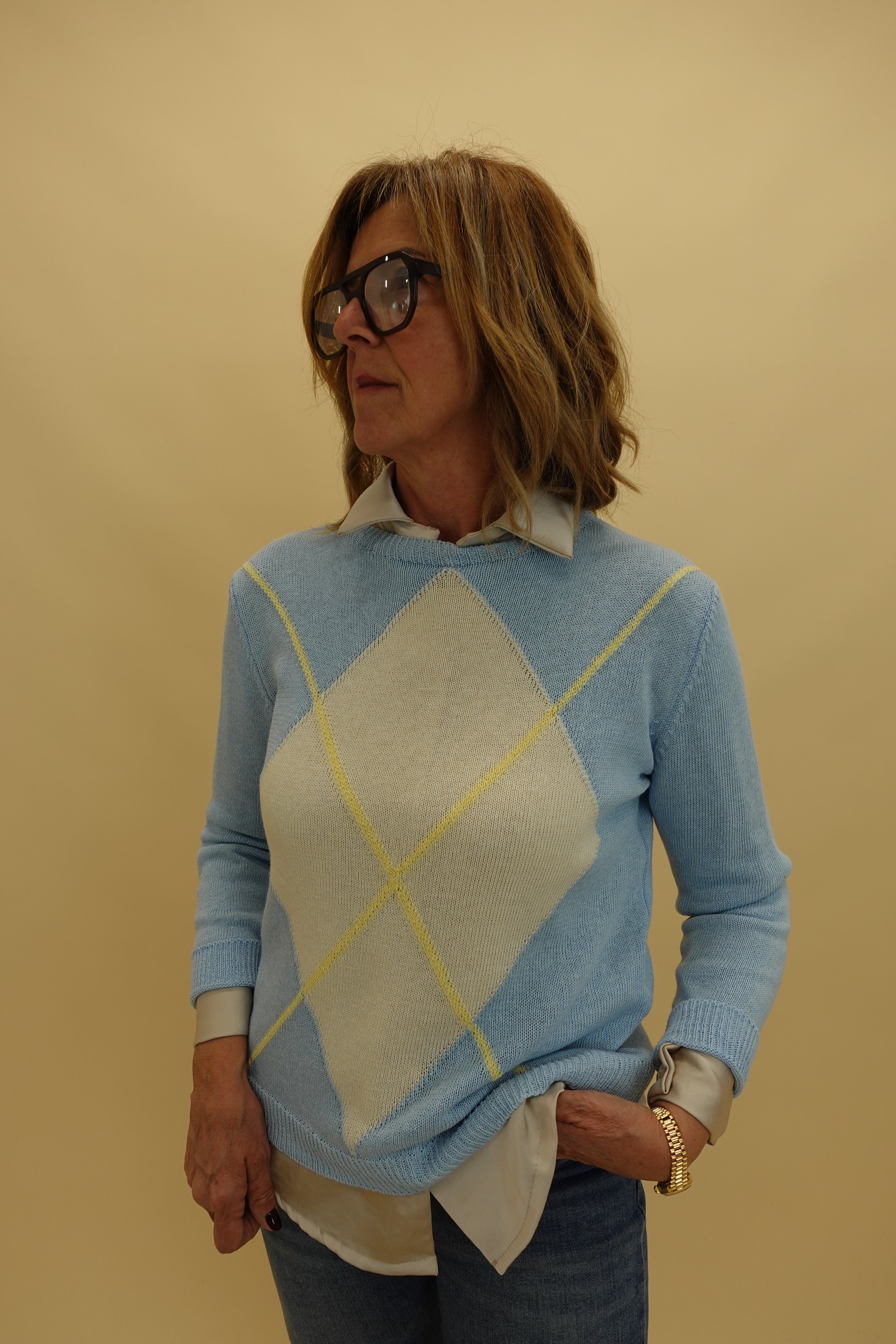 Maglione Caterina Azzurro