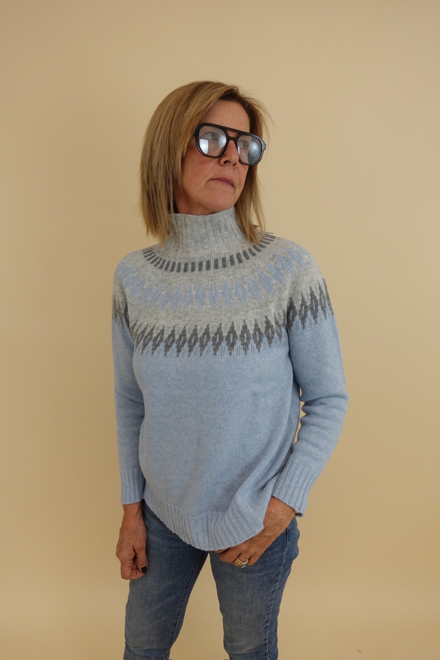 Maglione Ortisei Azzurro