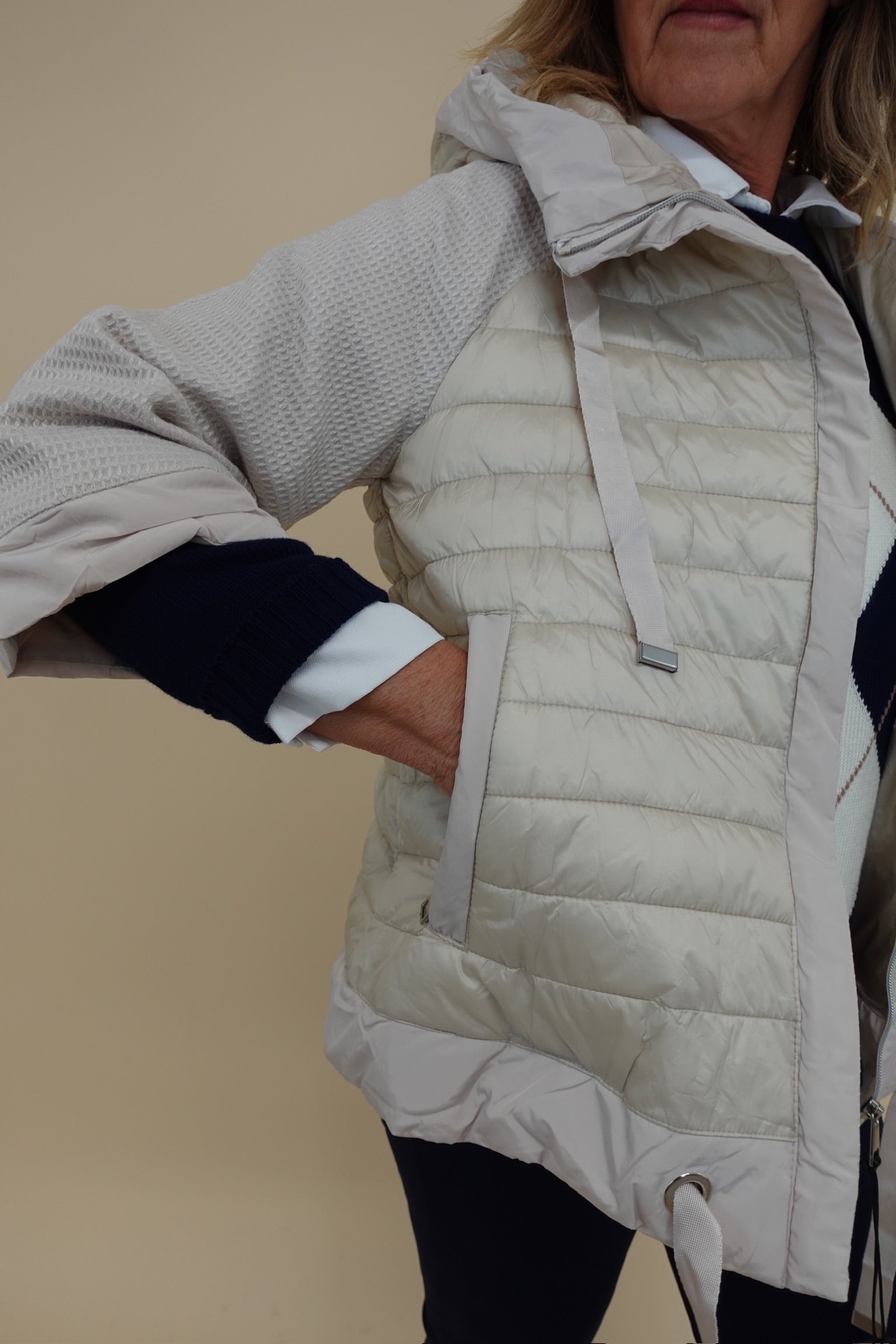 Piumino Giovanna Beige