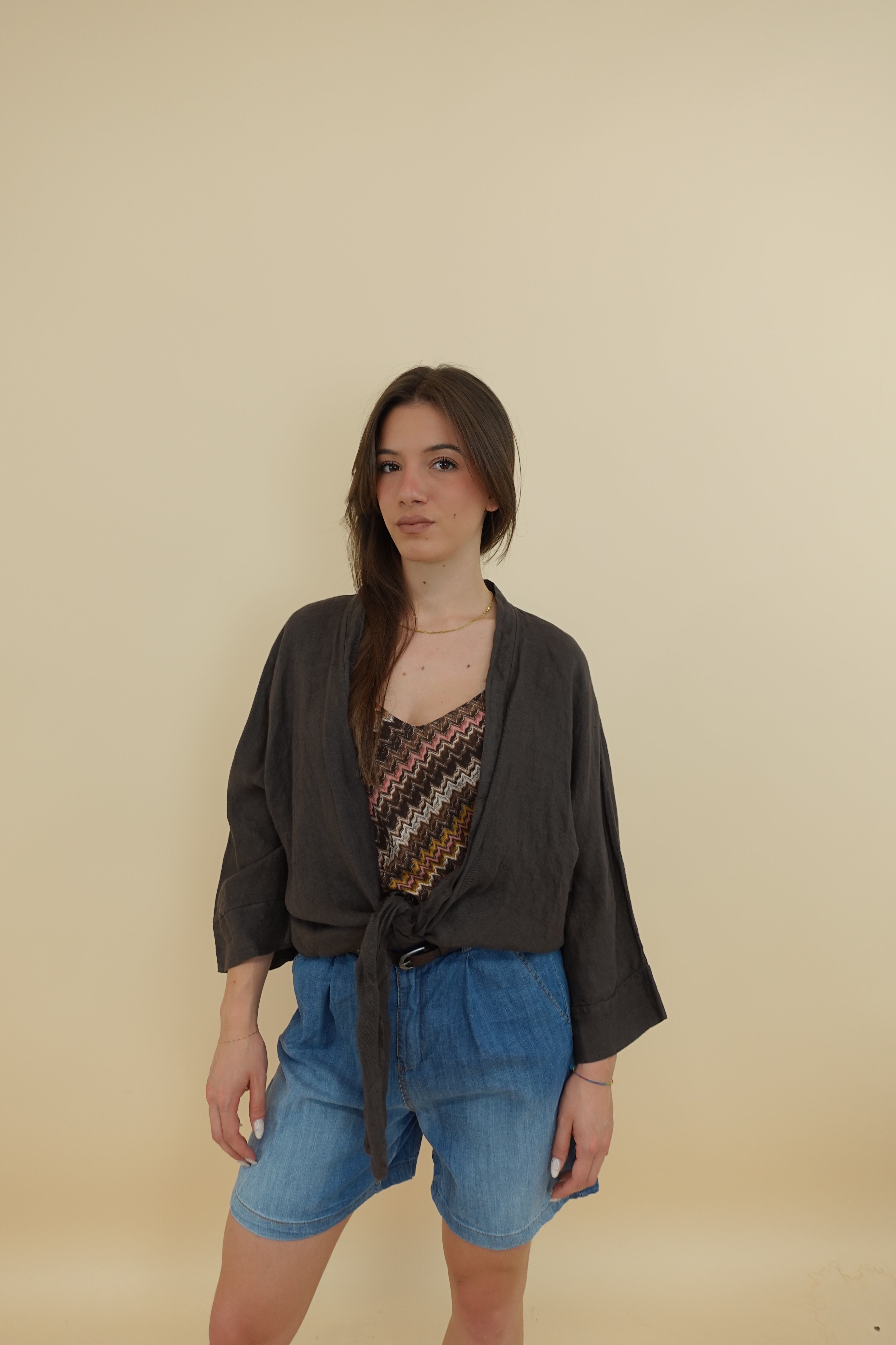 Camicia Corsica Marrone