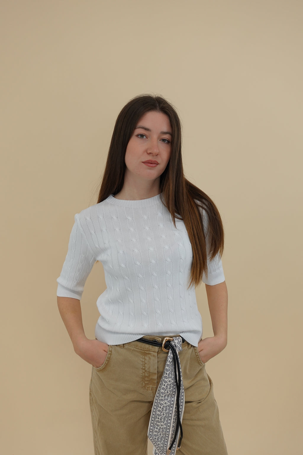 Maglioncino Chiara Panna