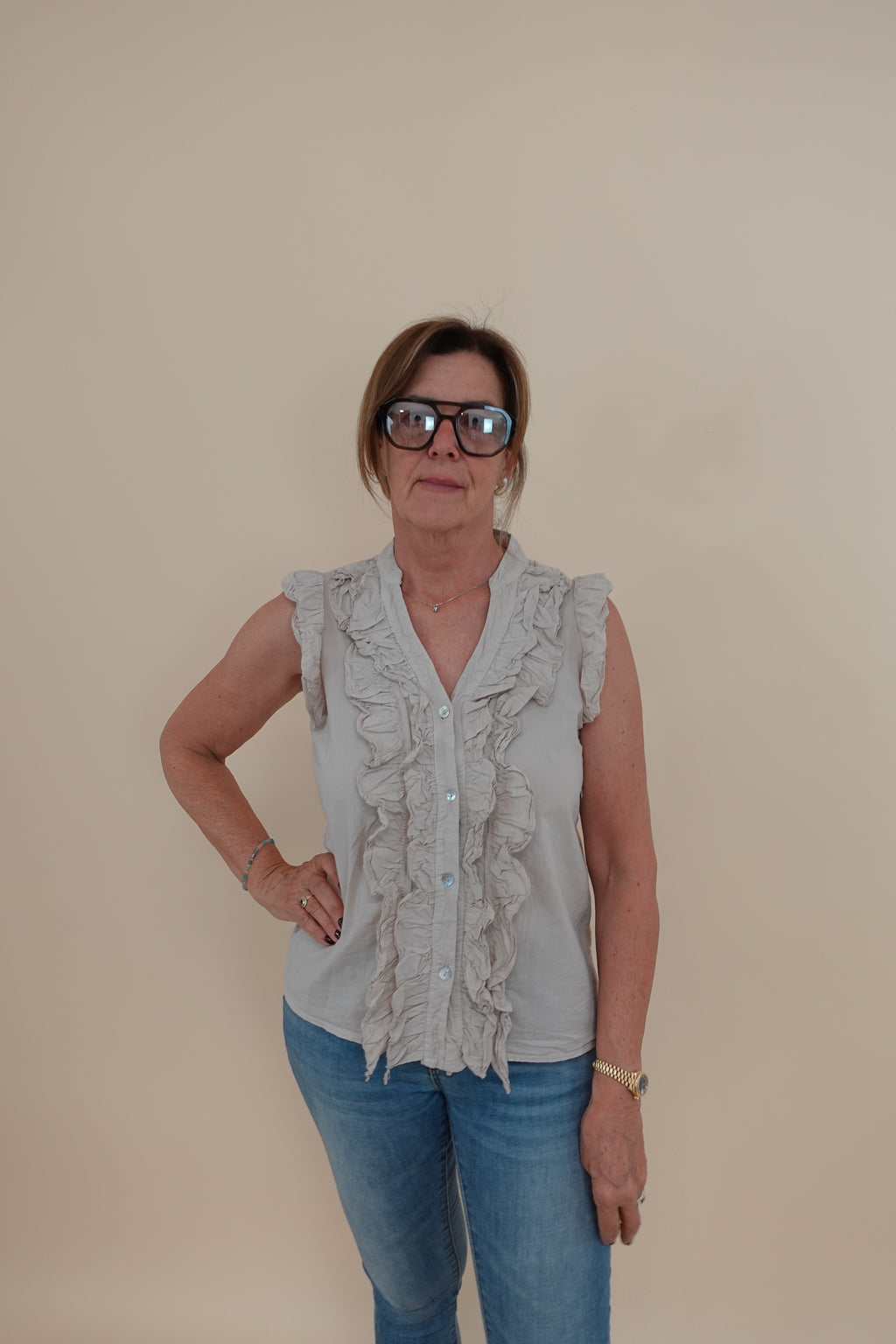 Camicia Fru Beige