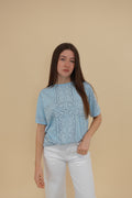 T-shirt Bandana Azzurra