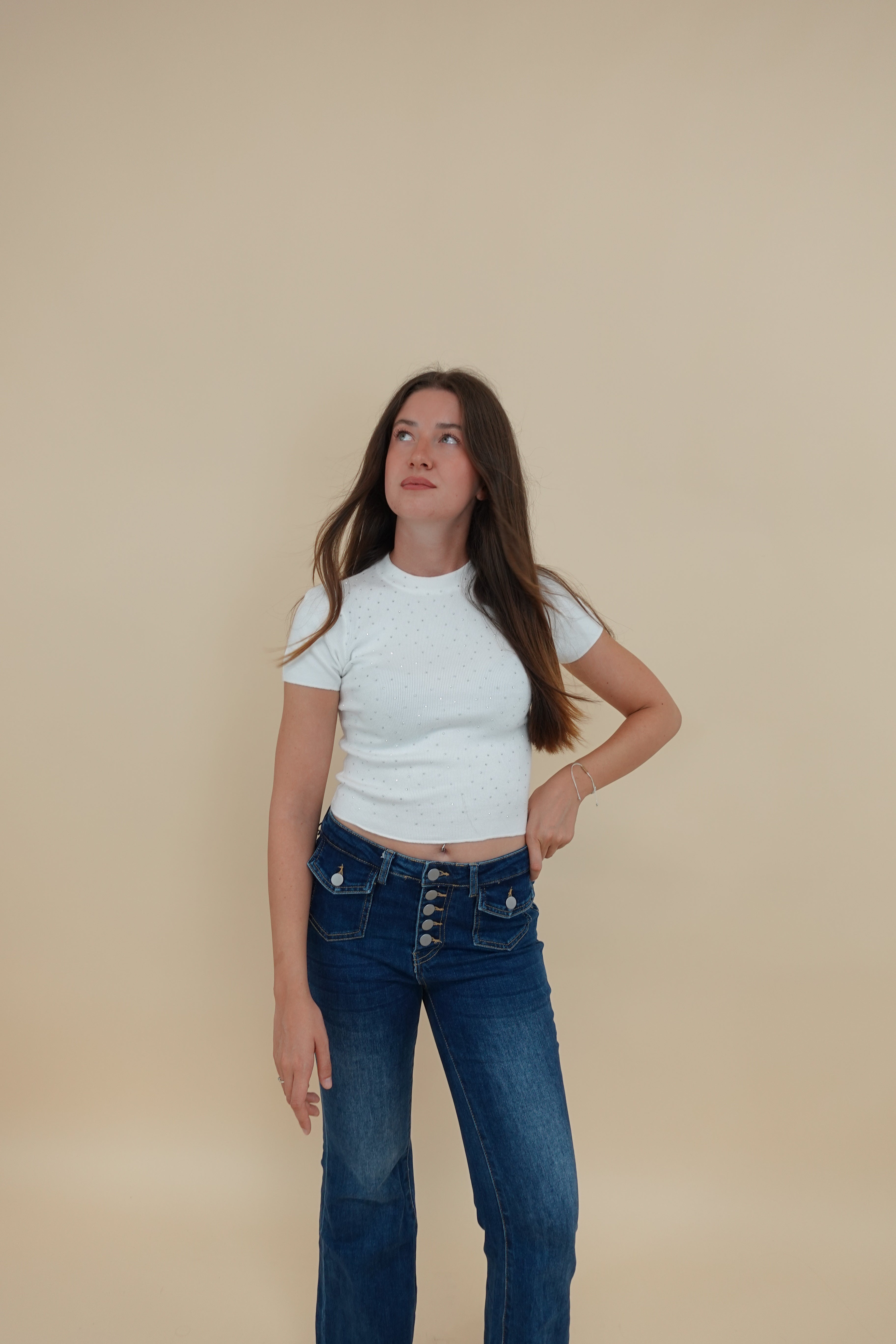 T-shirt Emma Bianco