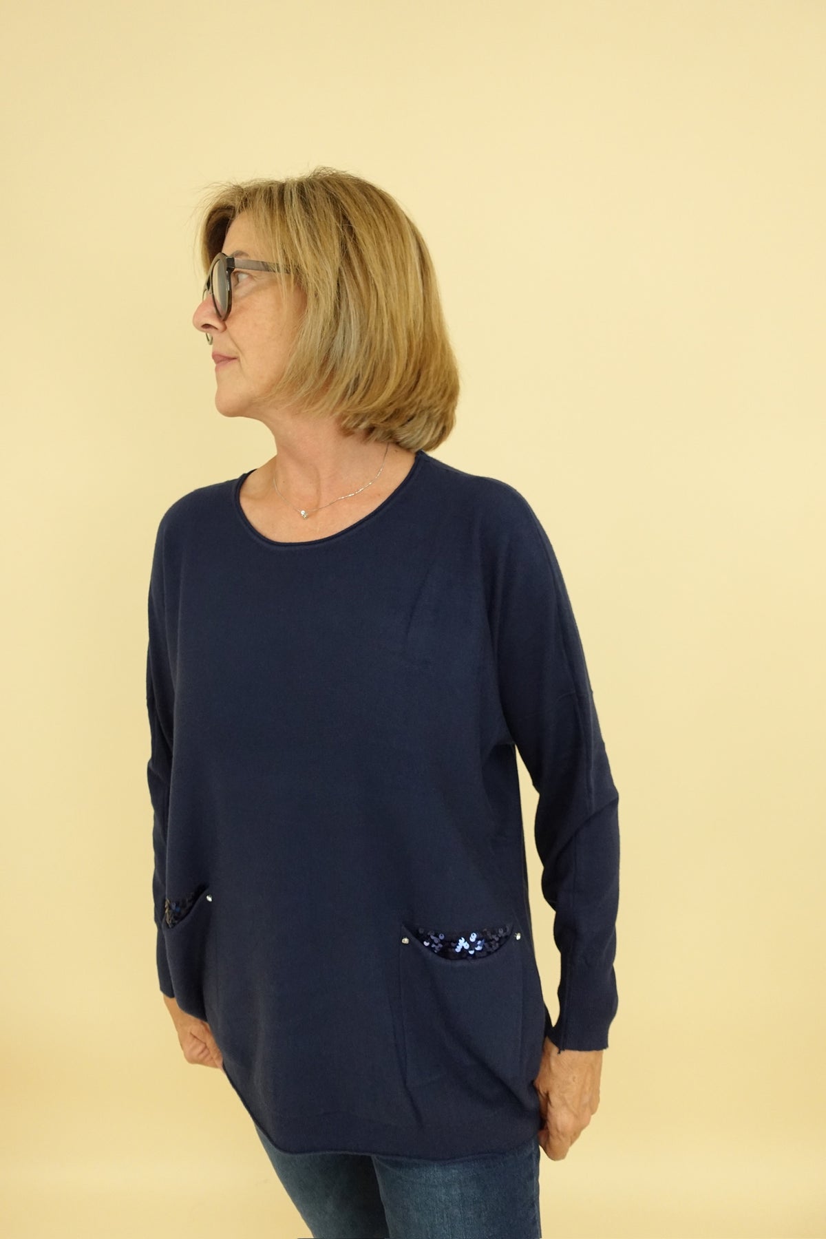 Maglia Antonietta Blu