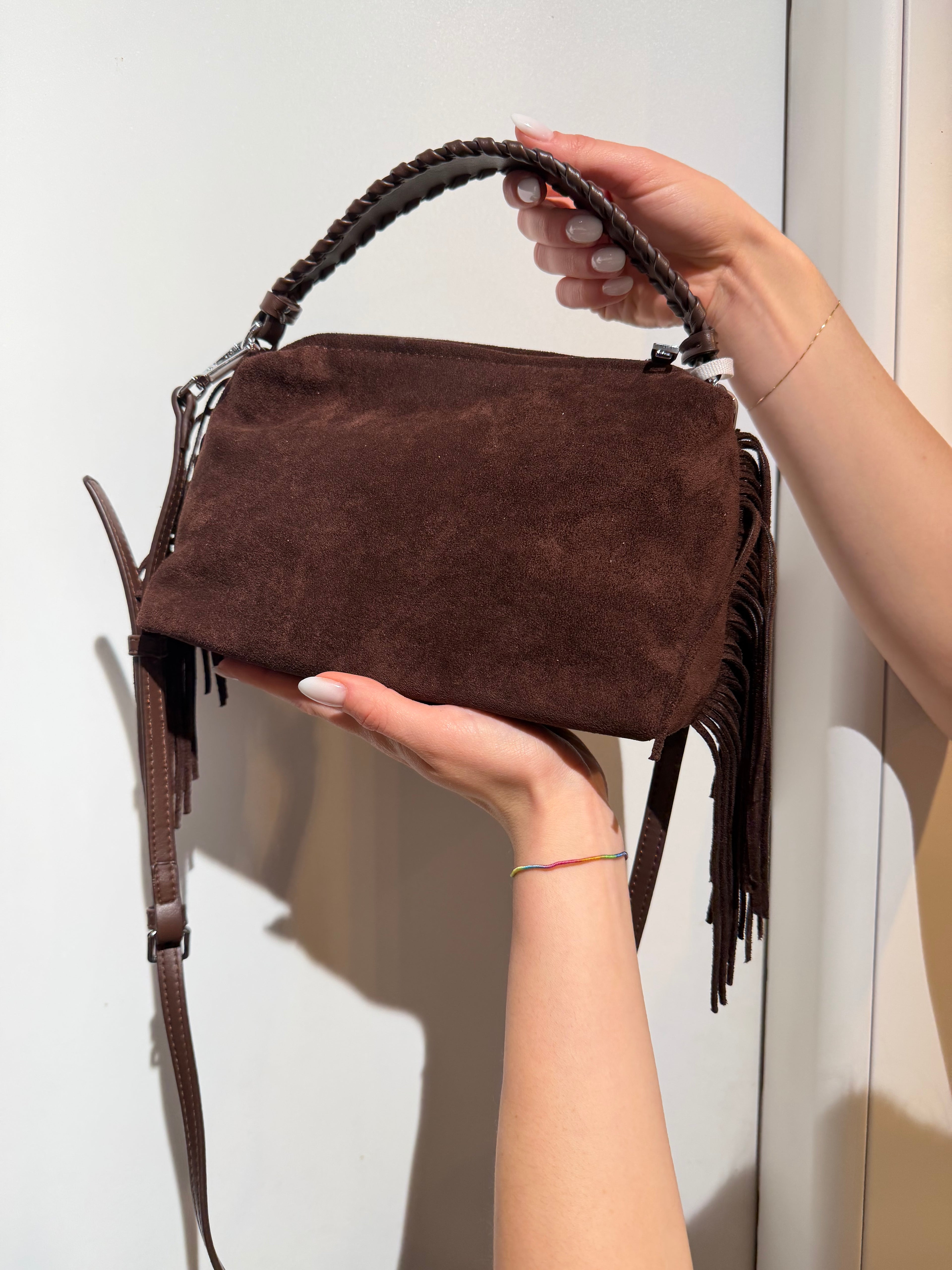 Borsa Alice Marrone New