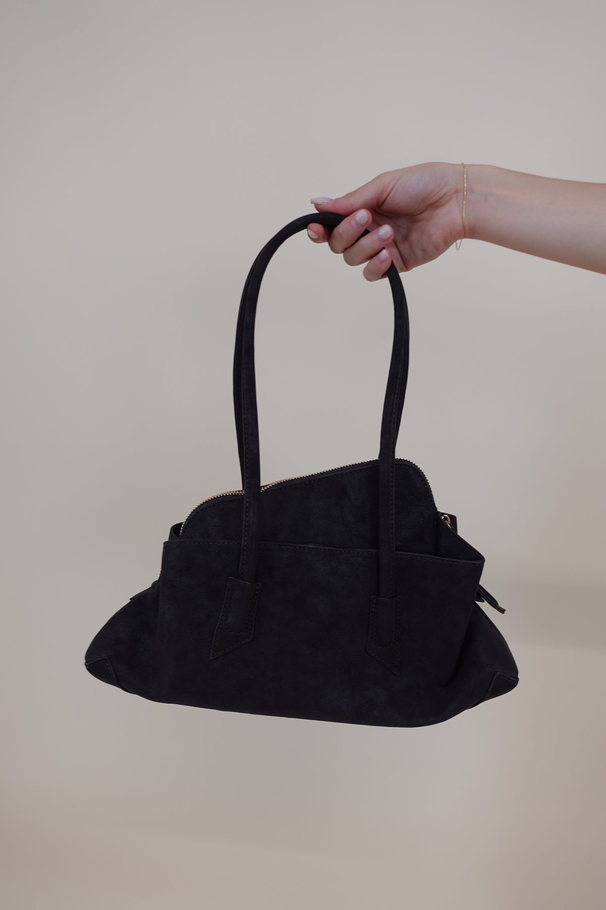 Borsa Assimmetrica Marrone