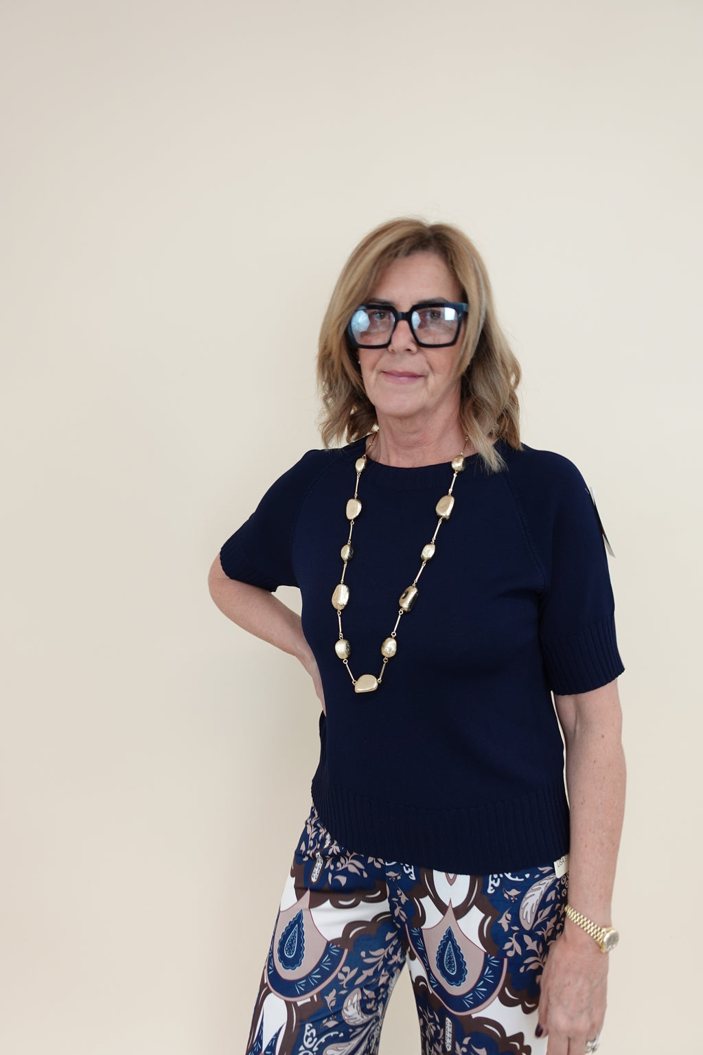 Maglia Monica Blu