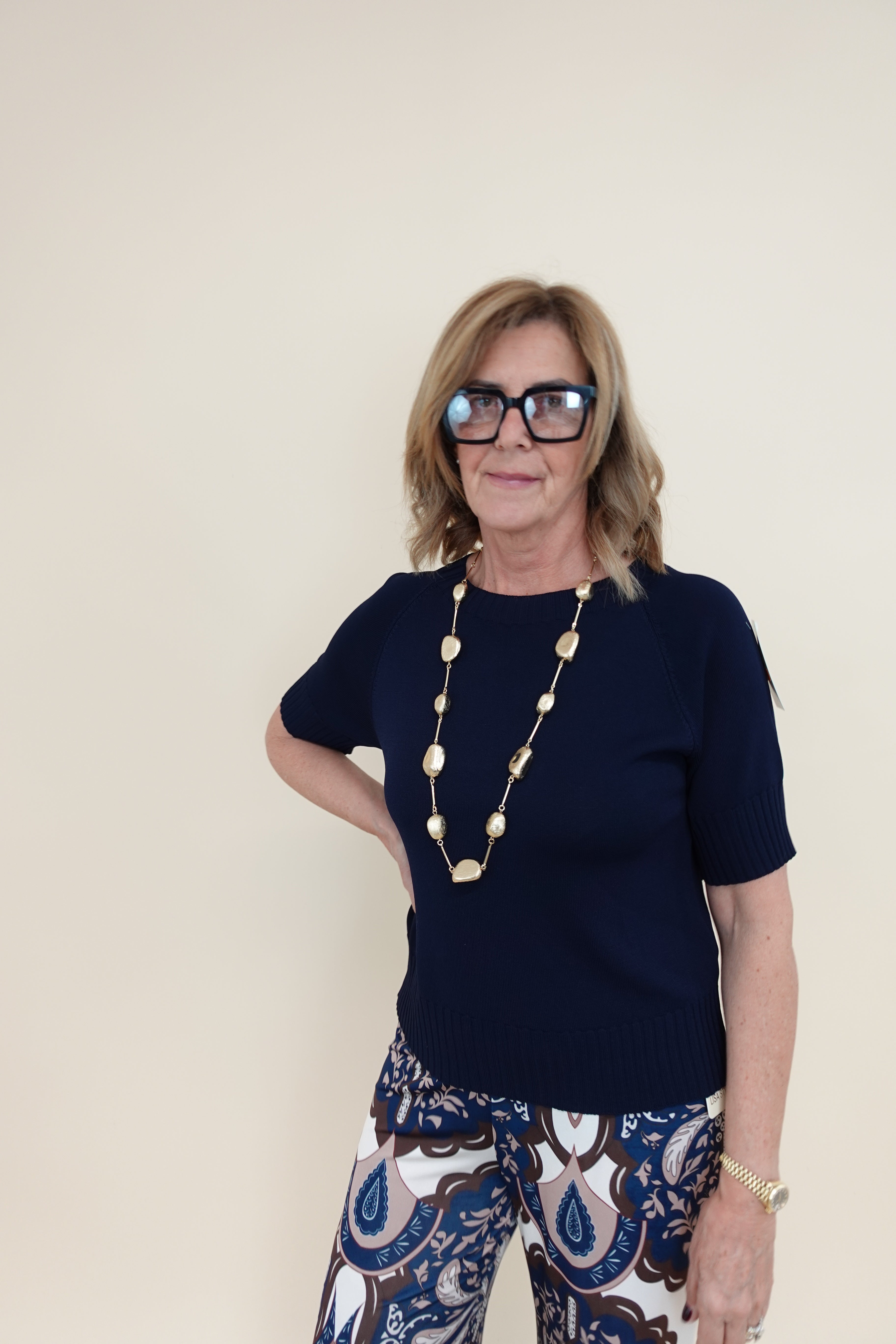Maglia Monica Blu
