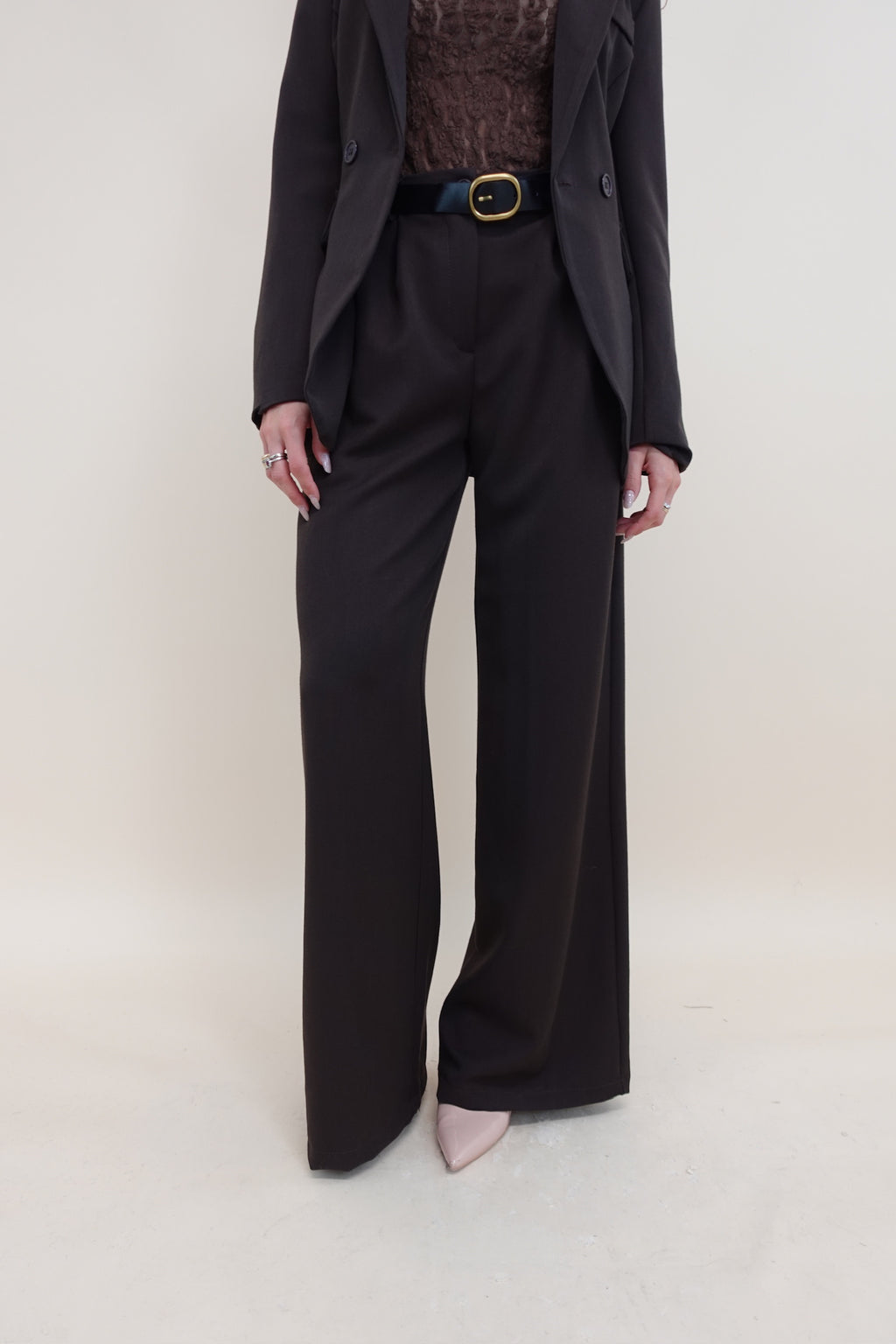 Pantalone Lacci Marrone