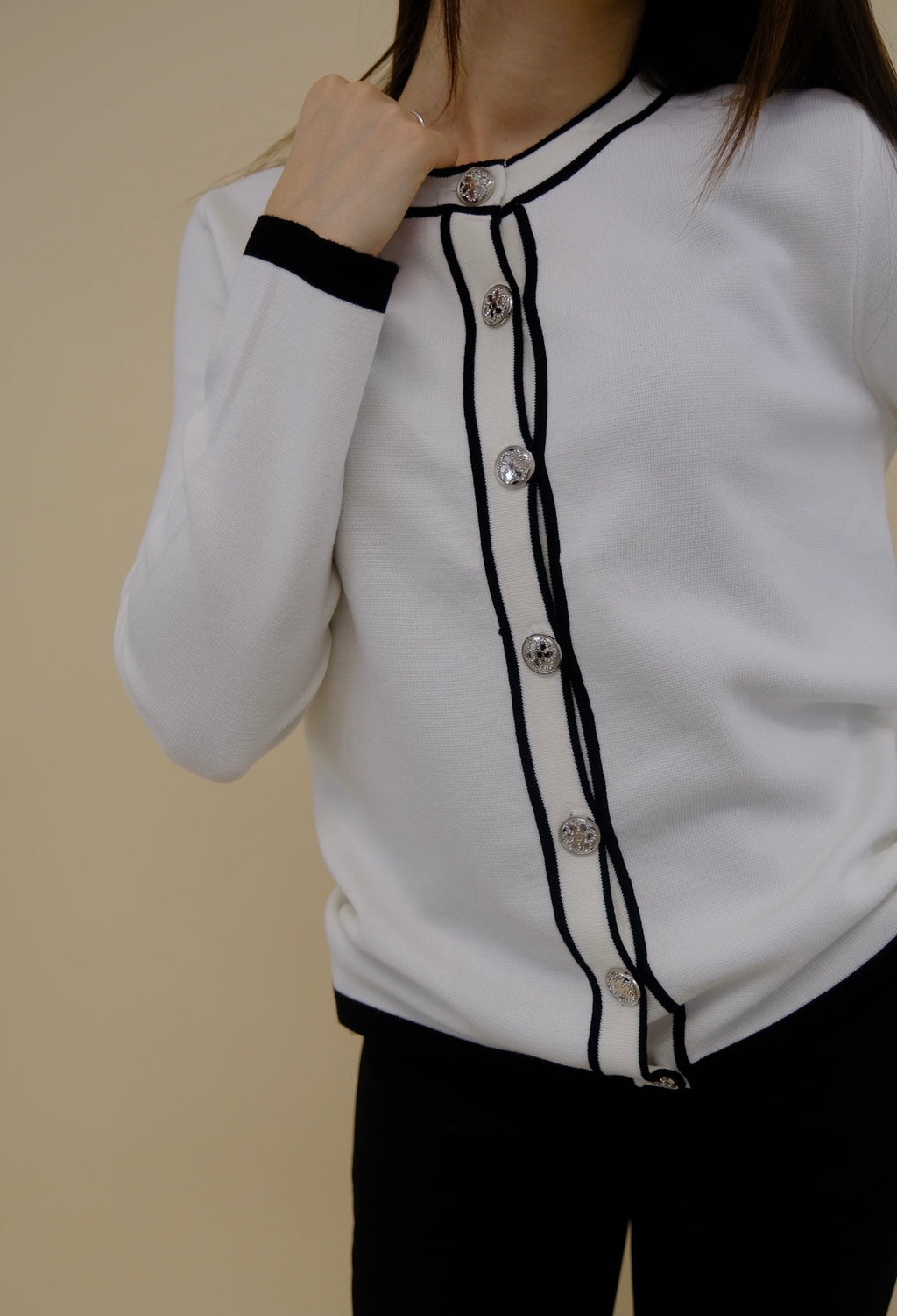 Cardigan Monique Bianco