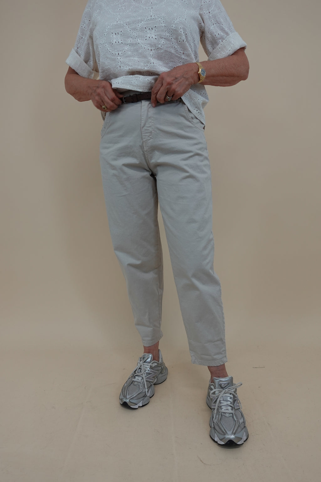 Pantalone Francesca Beige
