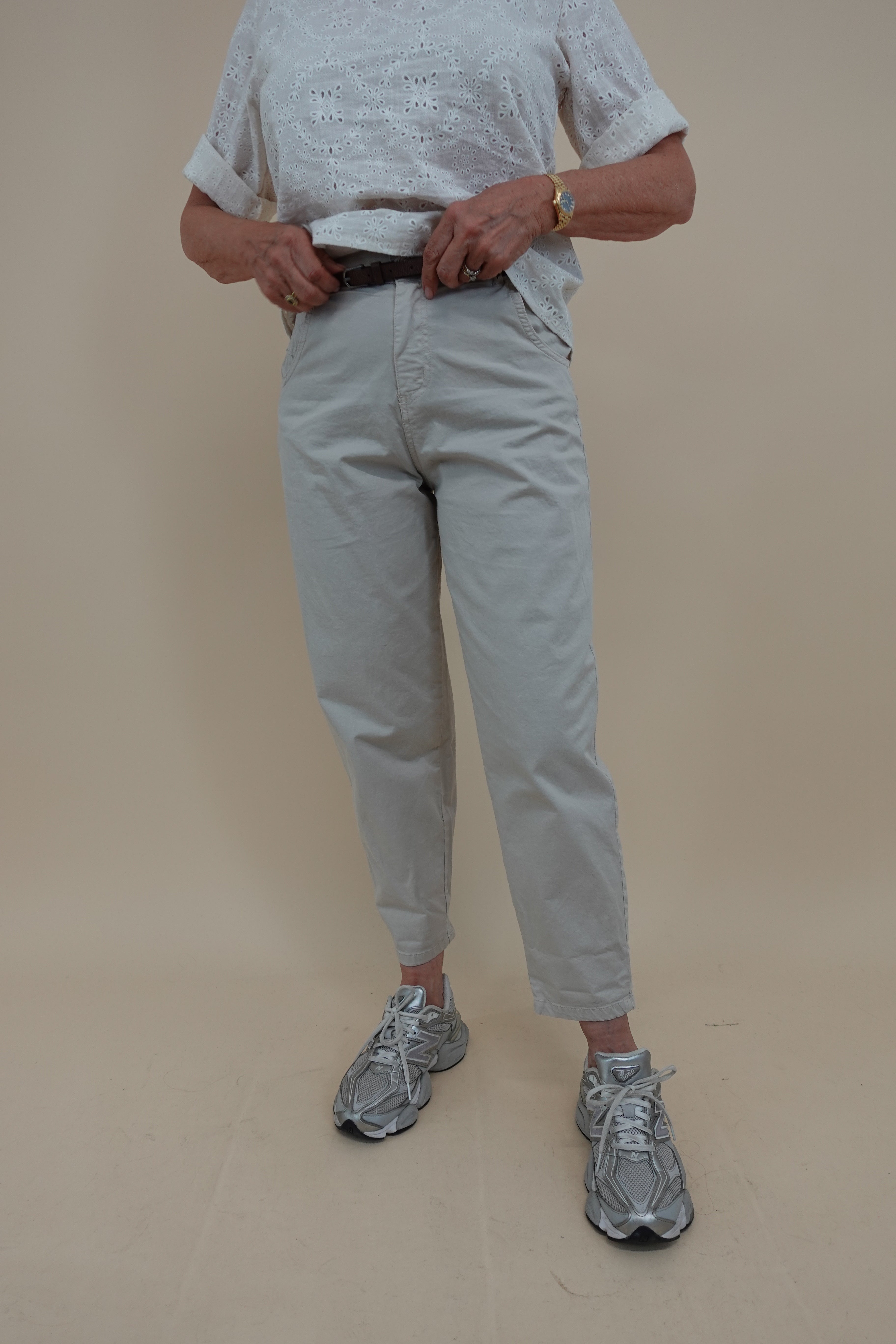 Pantalone Francesca Beige