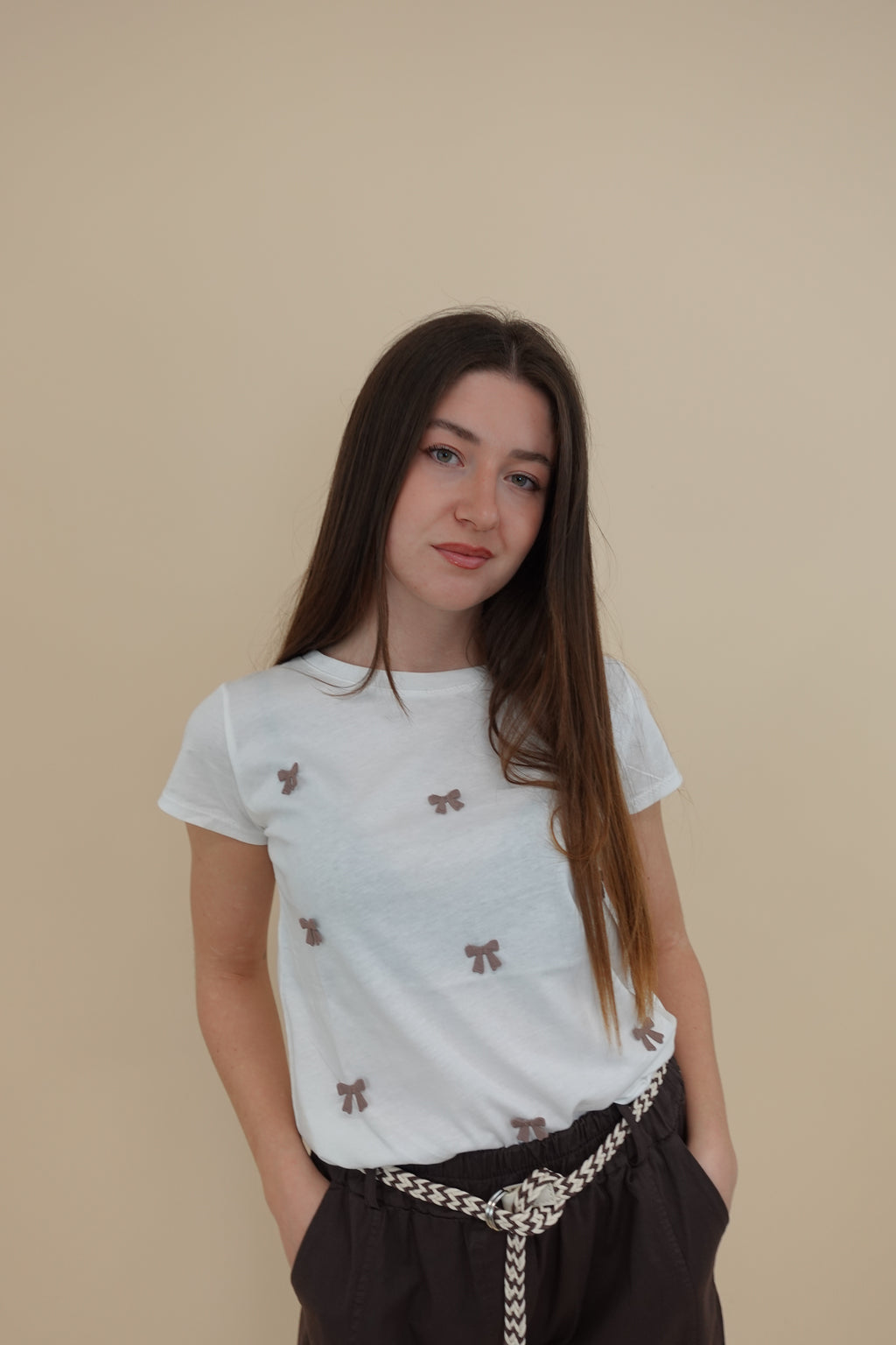 T-shirt Fiocchi Beige
