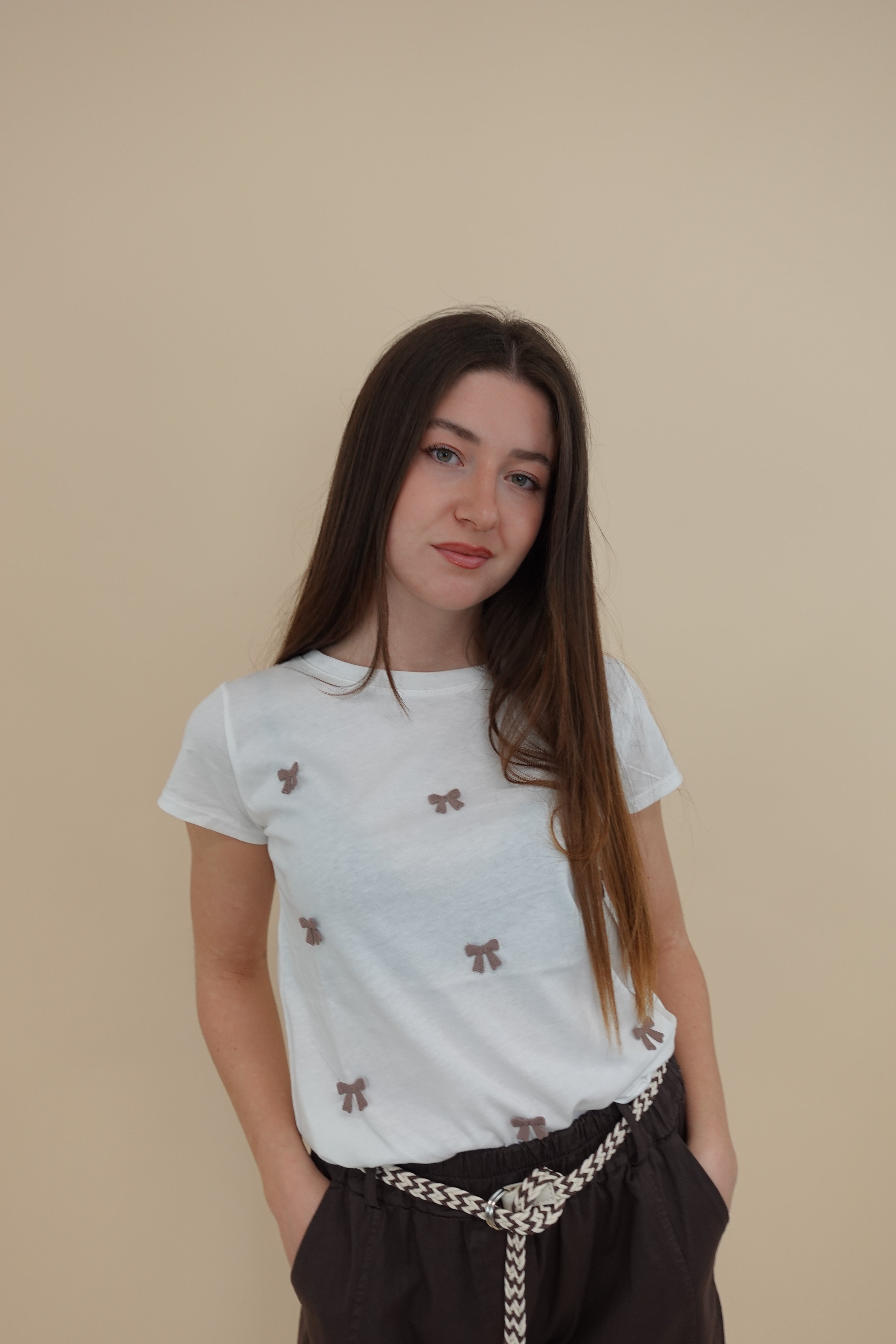 T-shirt Fiocchi Beige
