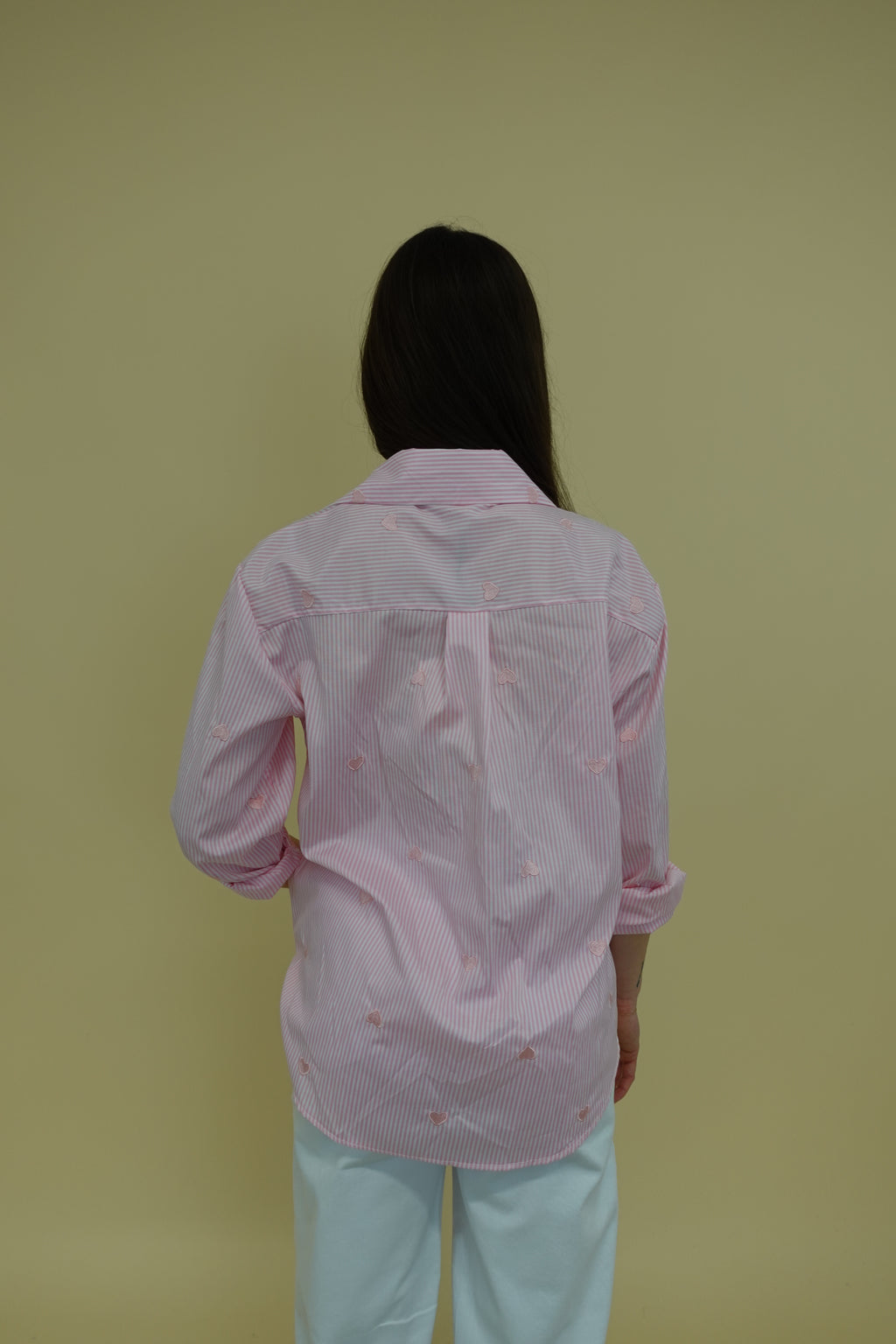 Camicia Cuore Rosa