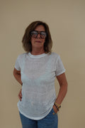 T-shirt Lino Bianco