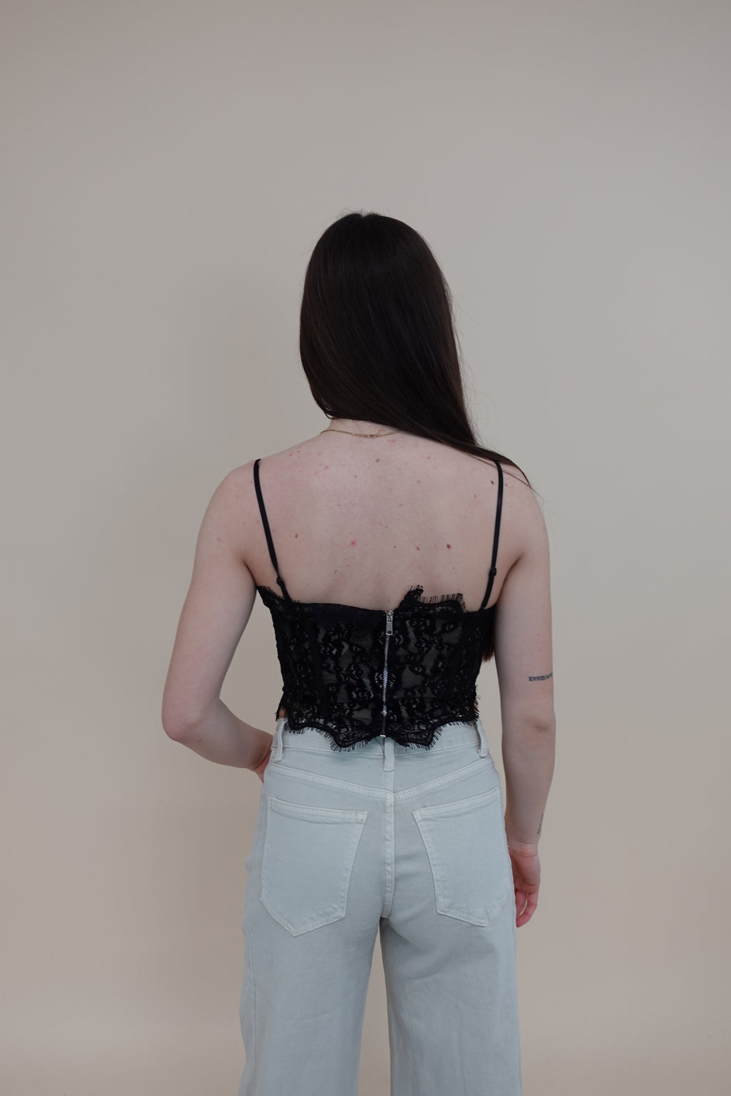 Corsetto Pizzo Black