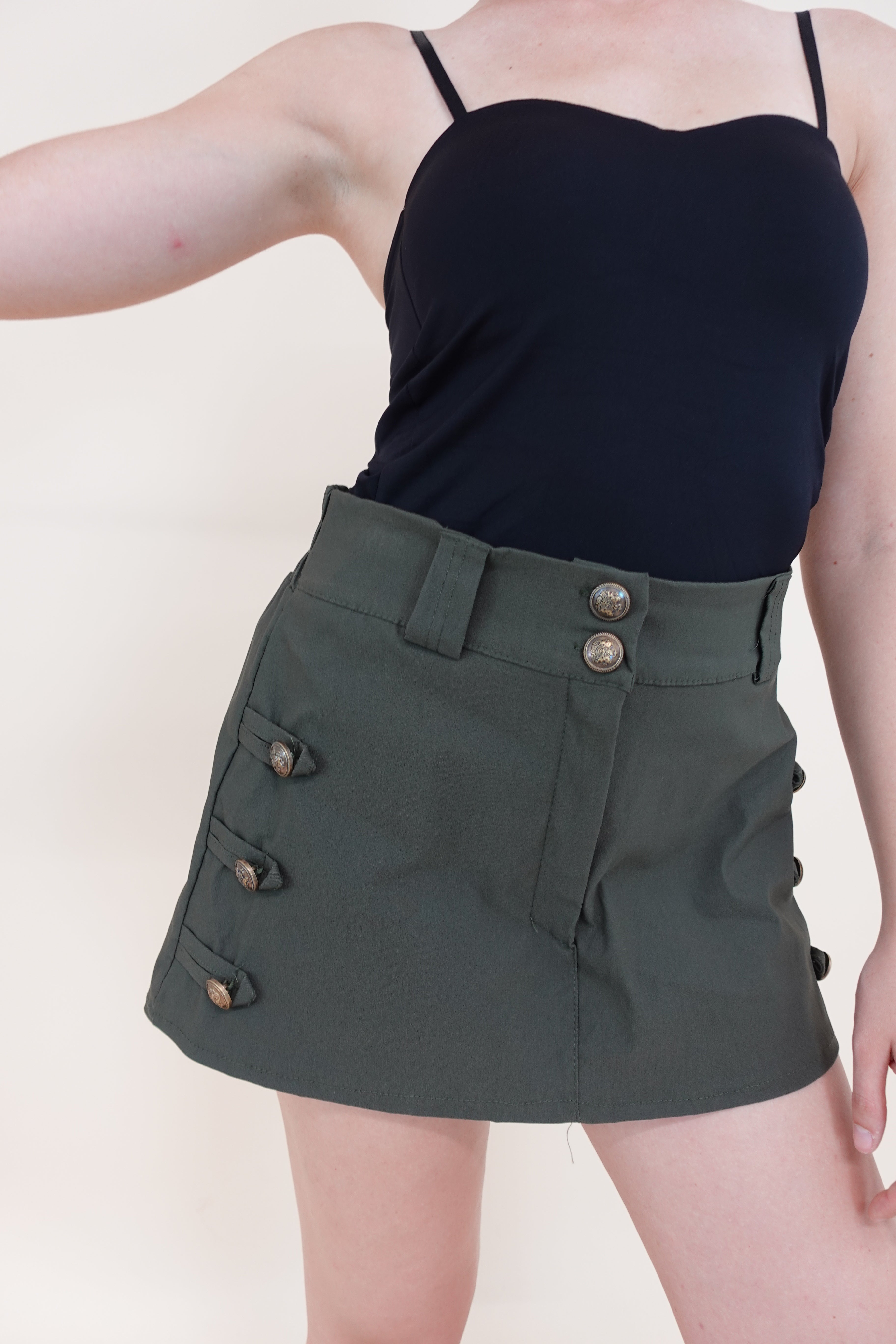 Shorts Gold Verde