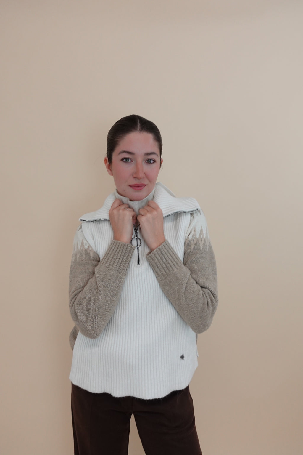 Gilet Mountain Panna