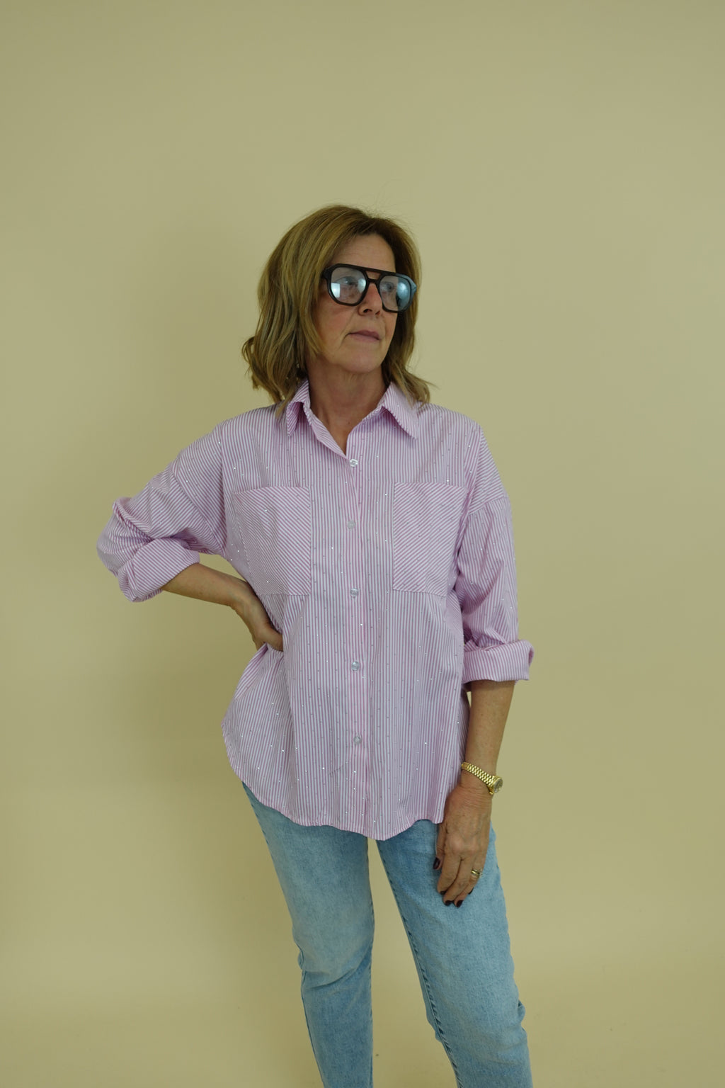 Camicia Spark Rosa