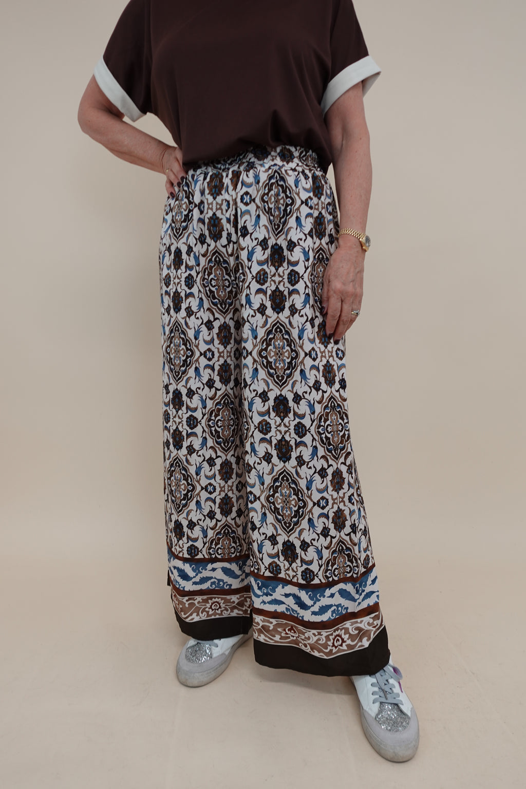 Pantalone Oriental Marrone