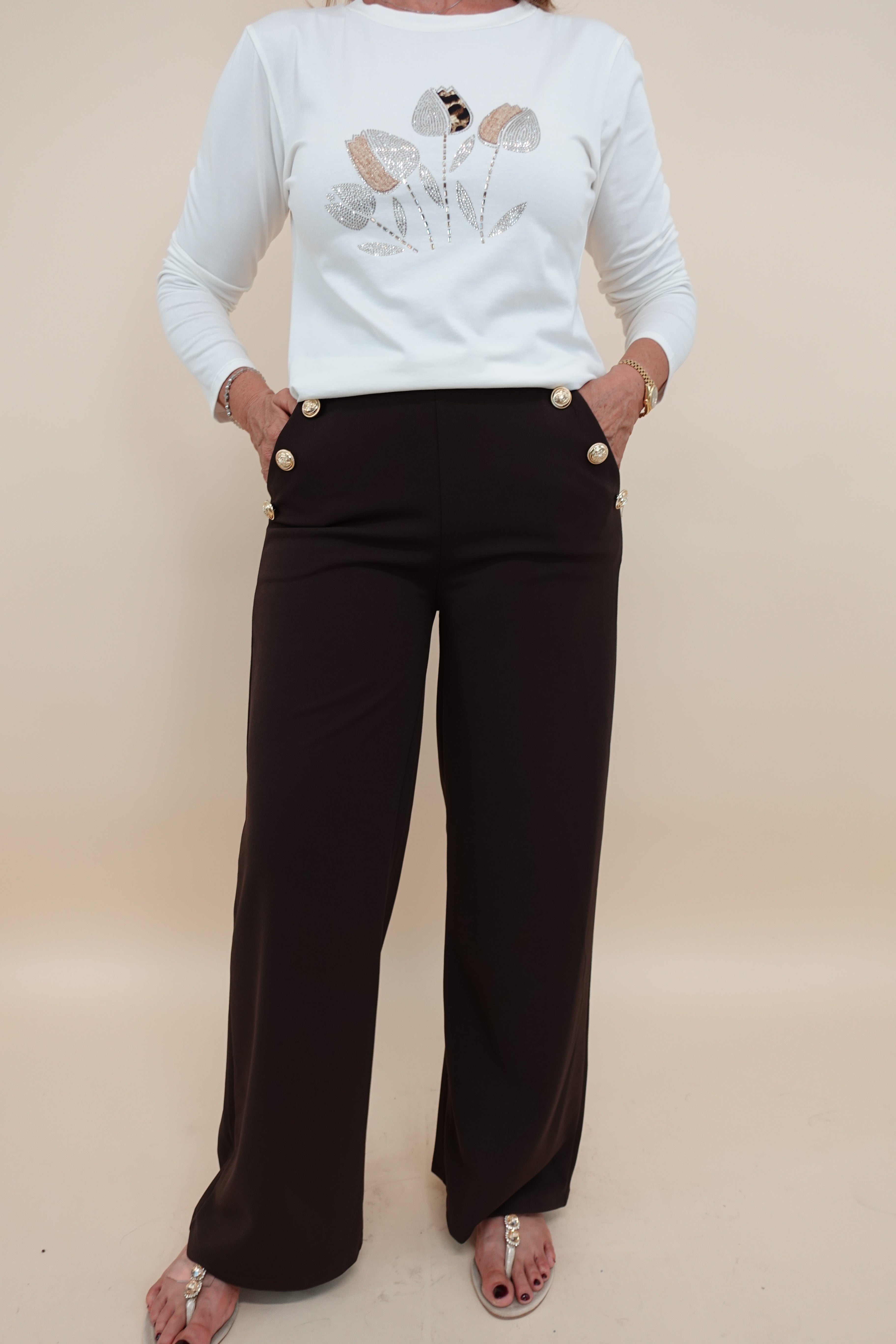Pantalone Gold Marrone