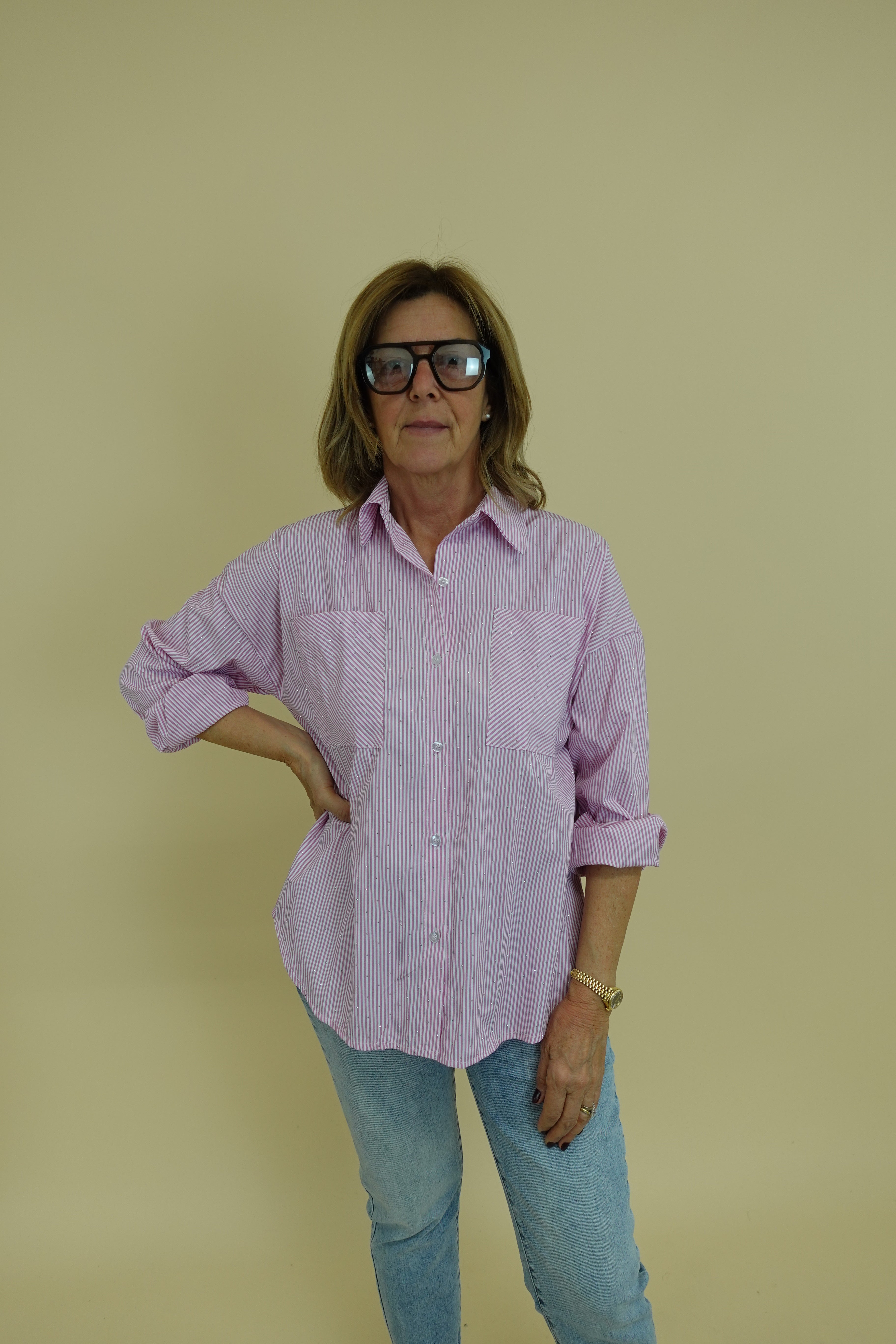 Camicia Spark Rosa