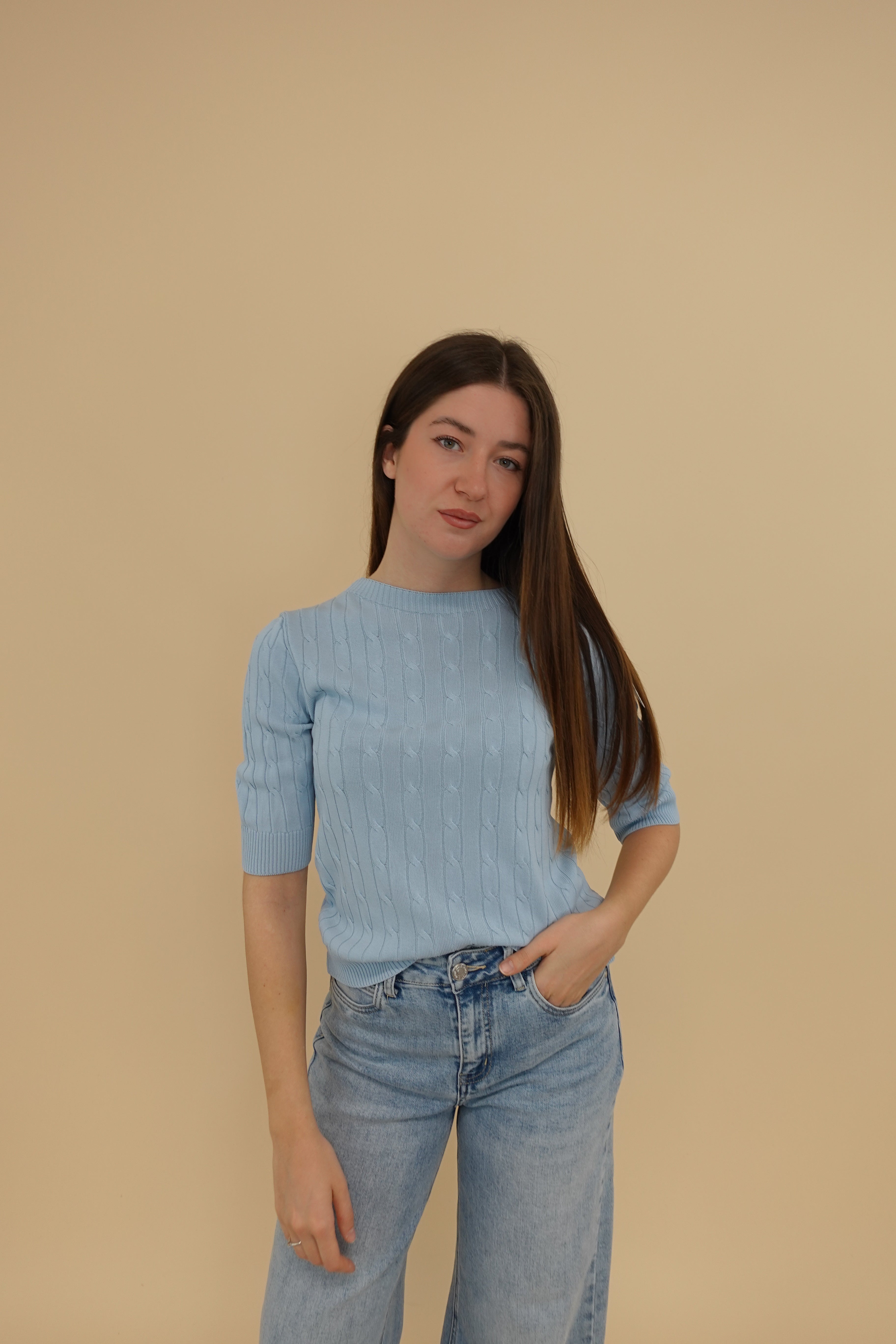 Maglioncino Chiara Azzurro