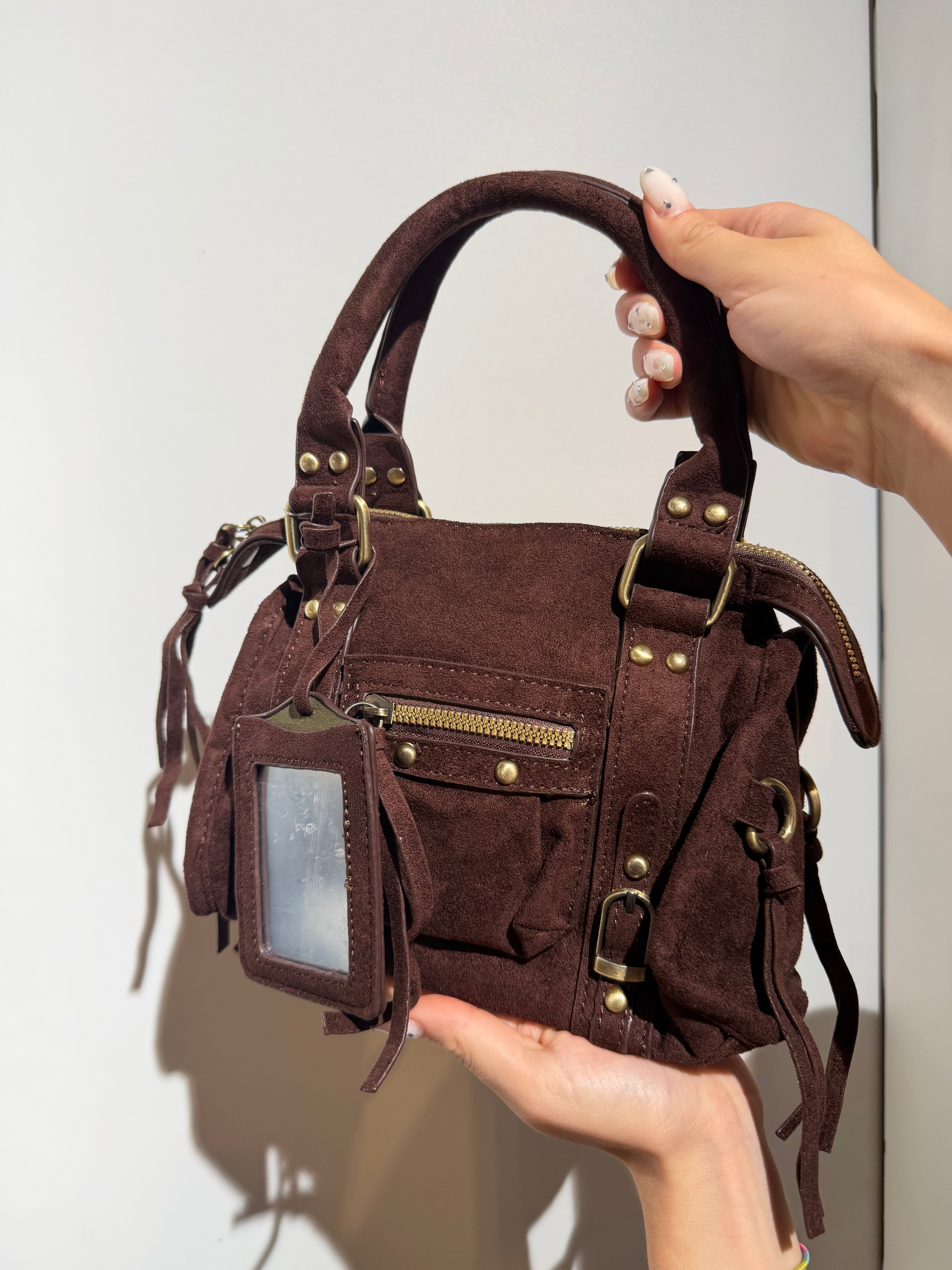 Borsa City Marrone