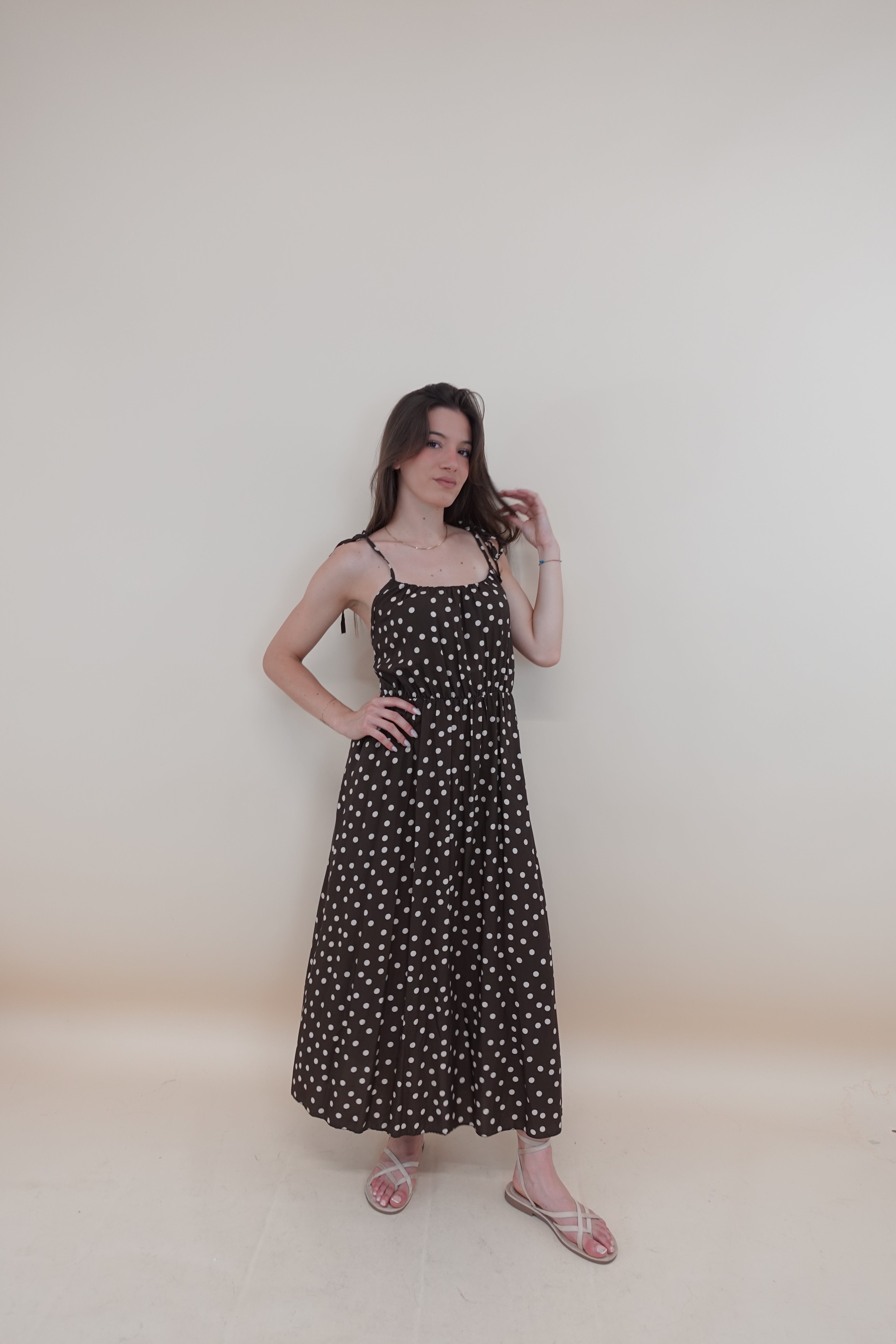 Abito Princess Pois