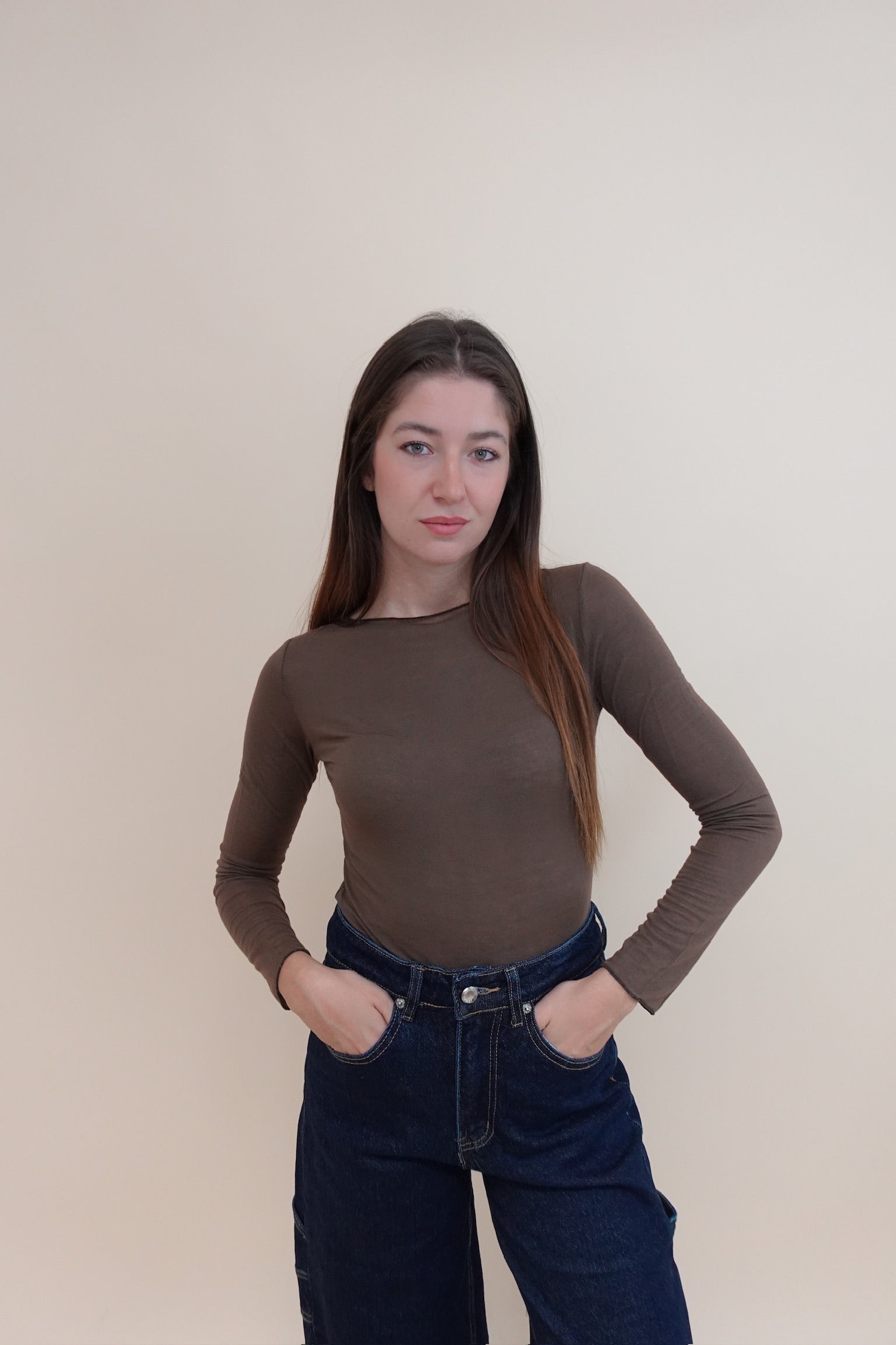 Maglia Everyday Marrone